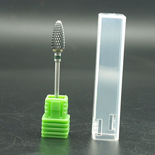 51mm Flame Bit Shape Carbide Nail Drill Bit - Coarse Grit Electric Nail File for Professional Manicure & Pedicure | 3 Sizes Included | Perfect for Nail Salons, Home Use & DIY Nail Art