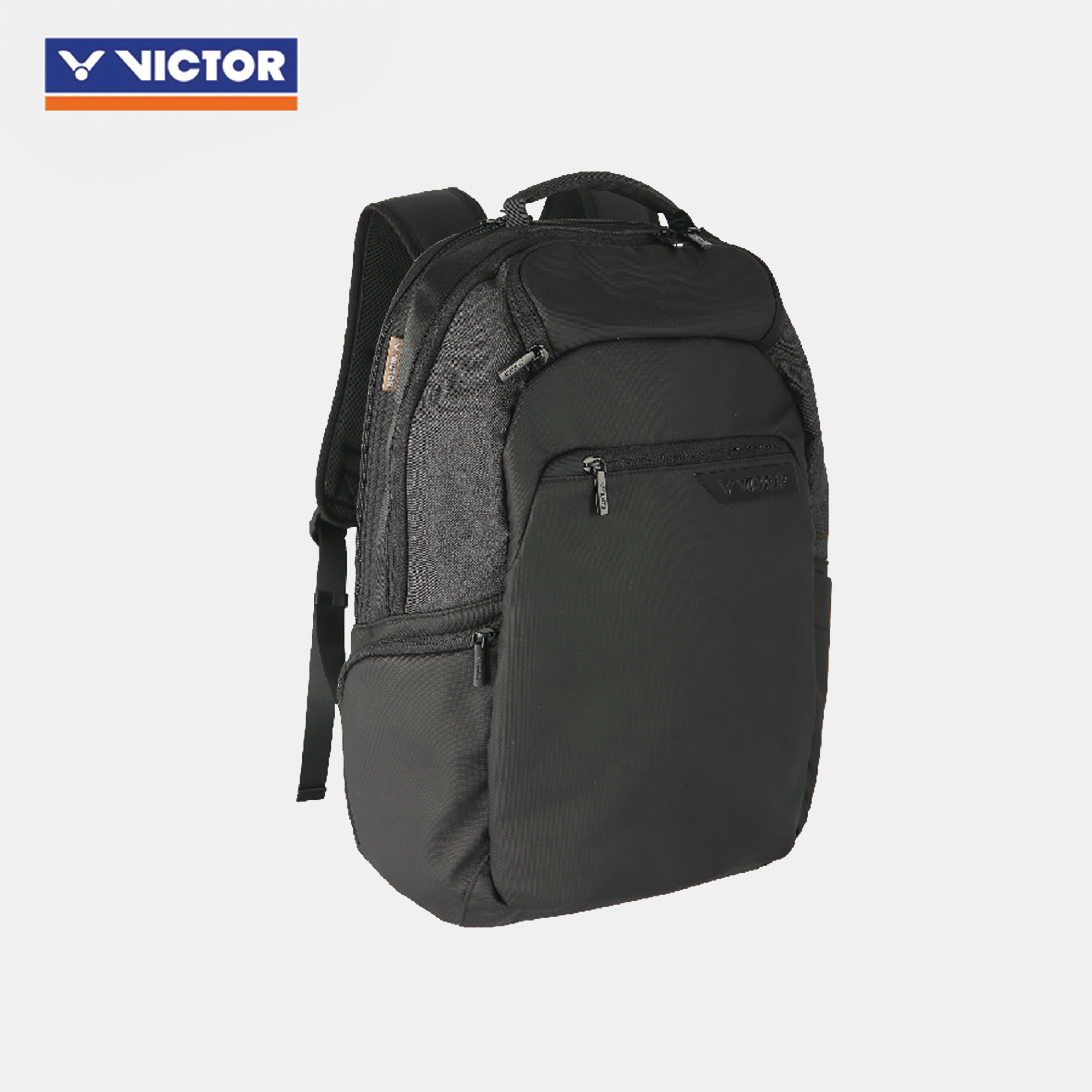 Victor BR3051 C Black Backpack - Lightweight Durable Laptop Backpack for Men & Women, Perfect for Travel, Work, School & Outdoor Adventures