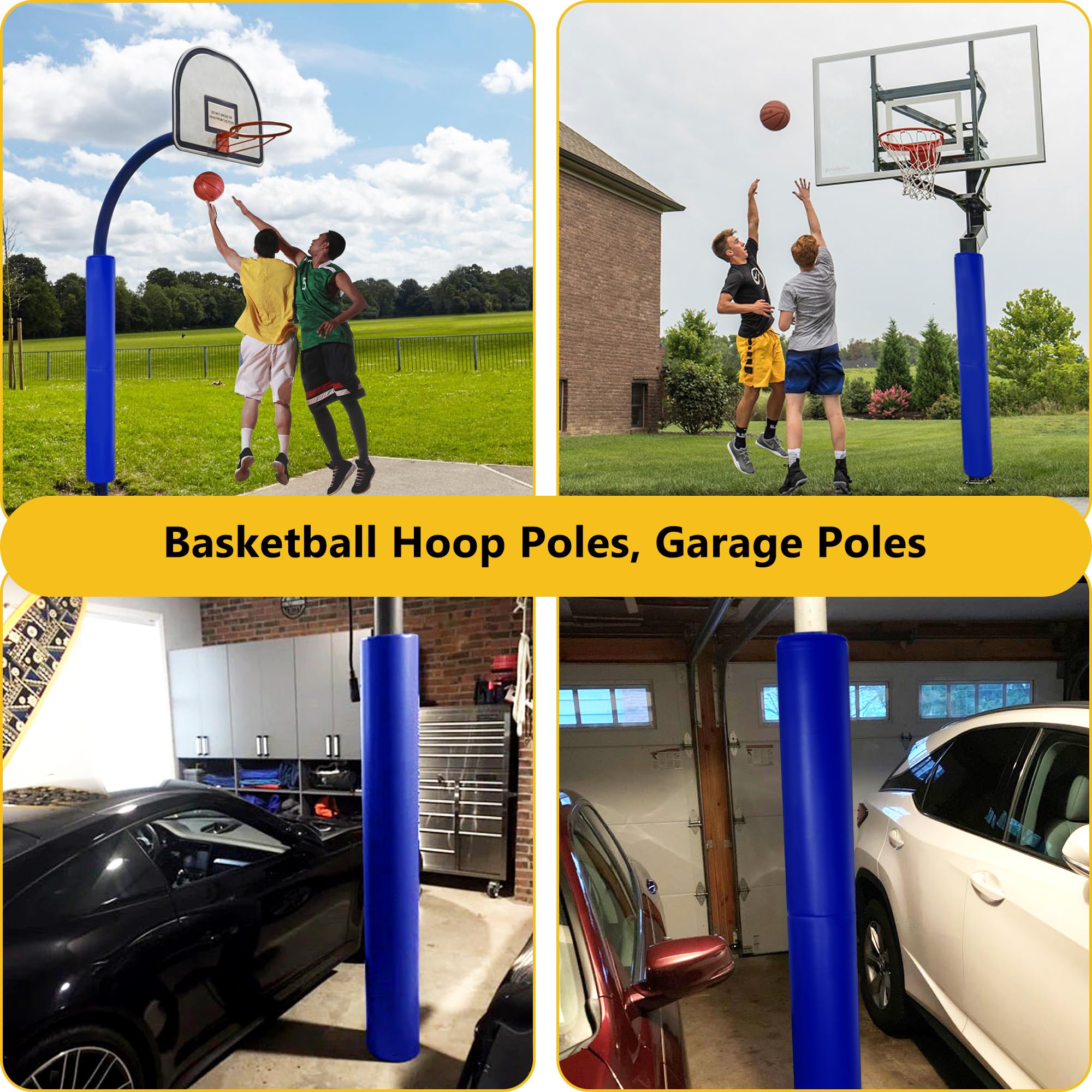 6 Feet Tall Round and Square Pole Pad - Heavy Duty 2