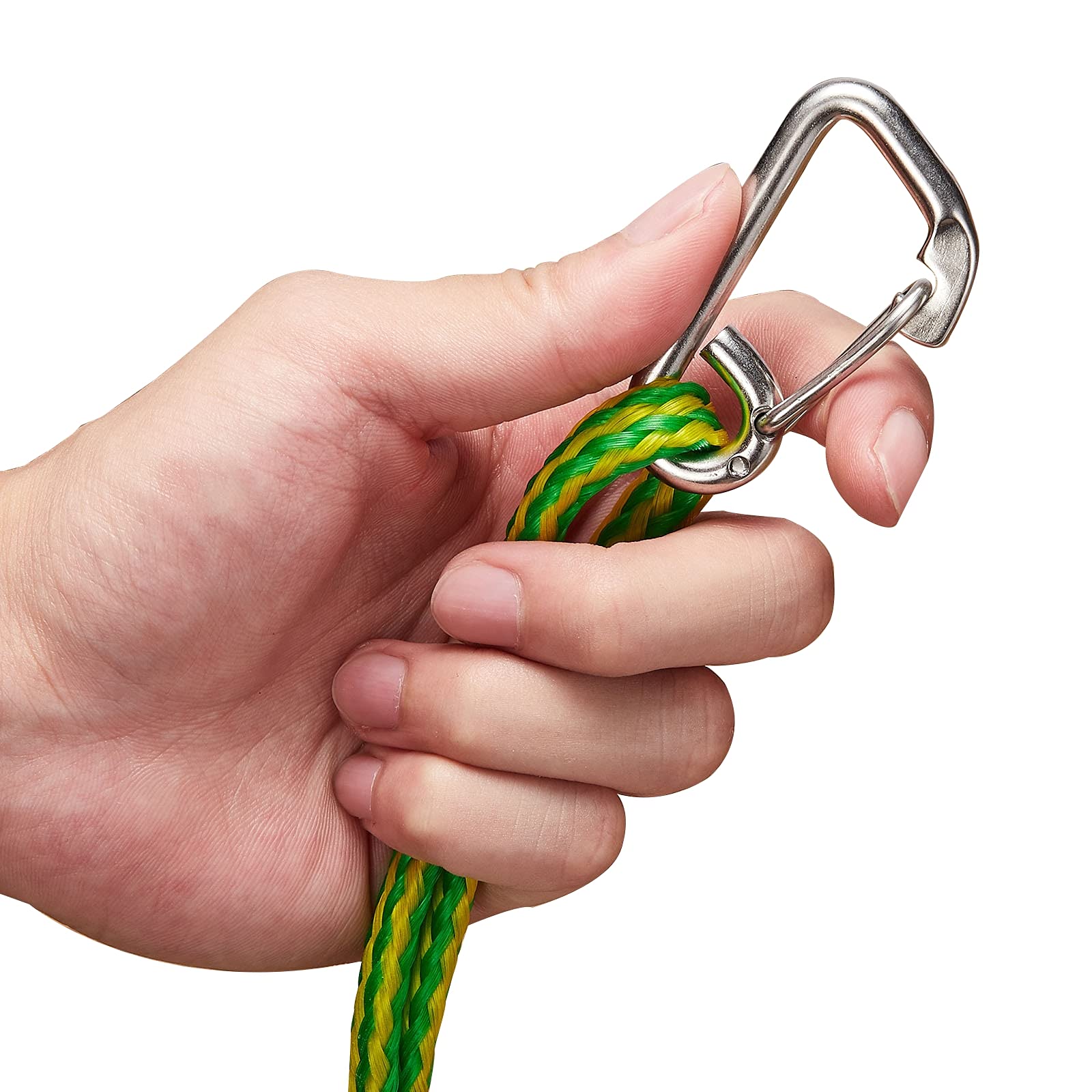 MOOCY Screw Anchor System for Small Boats, PWC, Kayaks, Canoes & Paddle Boards (SUP) - Includes 16-Foot Anchor Line, Float & Clip | Secure Mooring for Lakes, Rivers & Beach Use