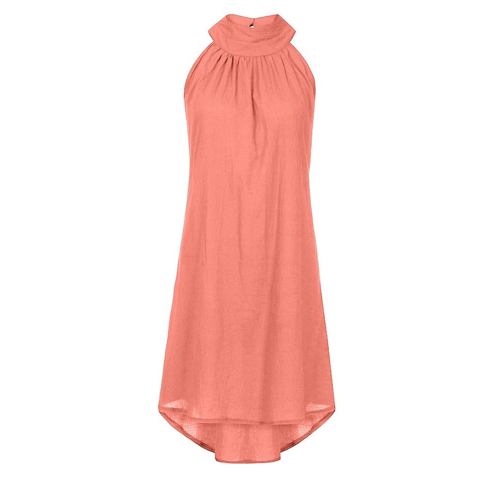 Stylish Women's Summer Dresses - Sleeveless Beach Party Cocktail Dress for Vacation & Casual Outings | Perfect for Poolside, Date Nights & Summer Festivals