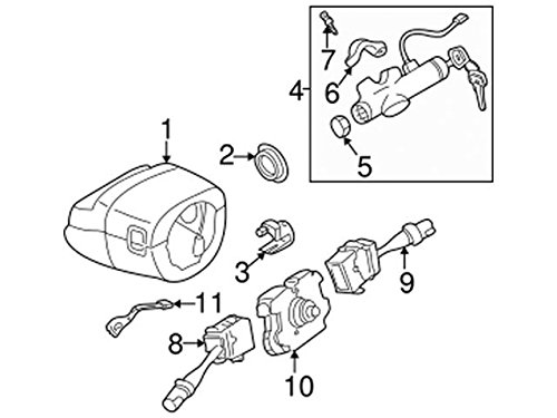 Nissan 25260-5Y700 Windshield Wiper Switch - OEM Replacement Part for Nissan Vehicles - Perfect for Rainy Weather Driving & Safe Visibility