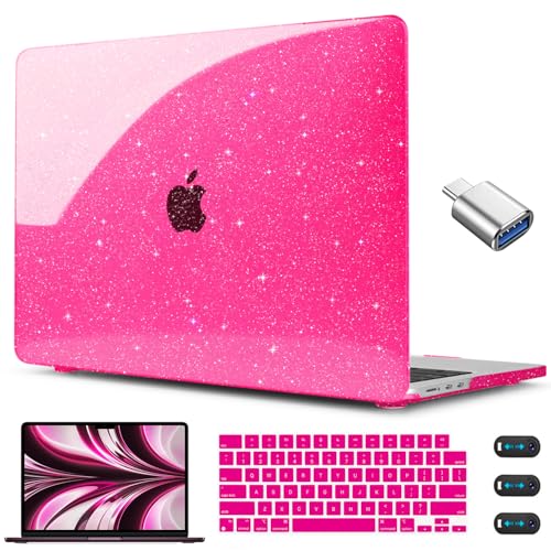 Air13.6inch-Rose Red Glitter Star