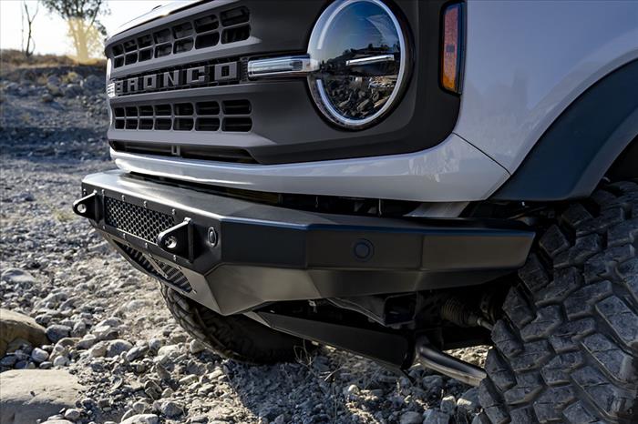Ford Bronco Trail Series Front Bumper by Icon Vehicle Dynamics - Heavy-Duty Off-Road Protection for Adventure & Rock Crawling