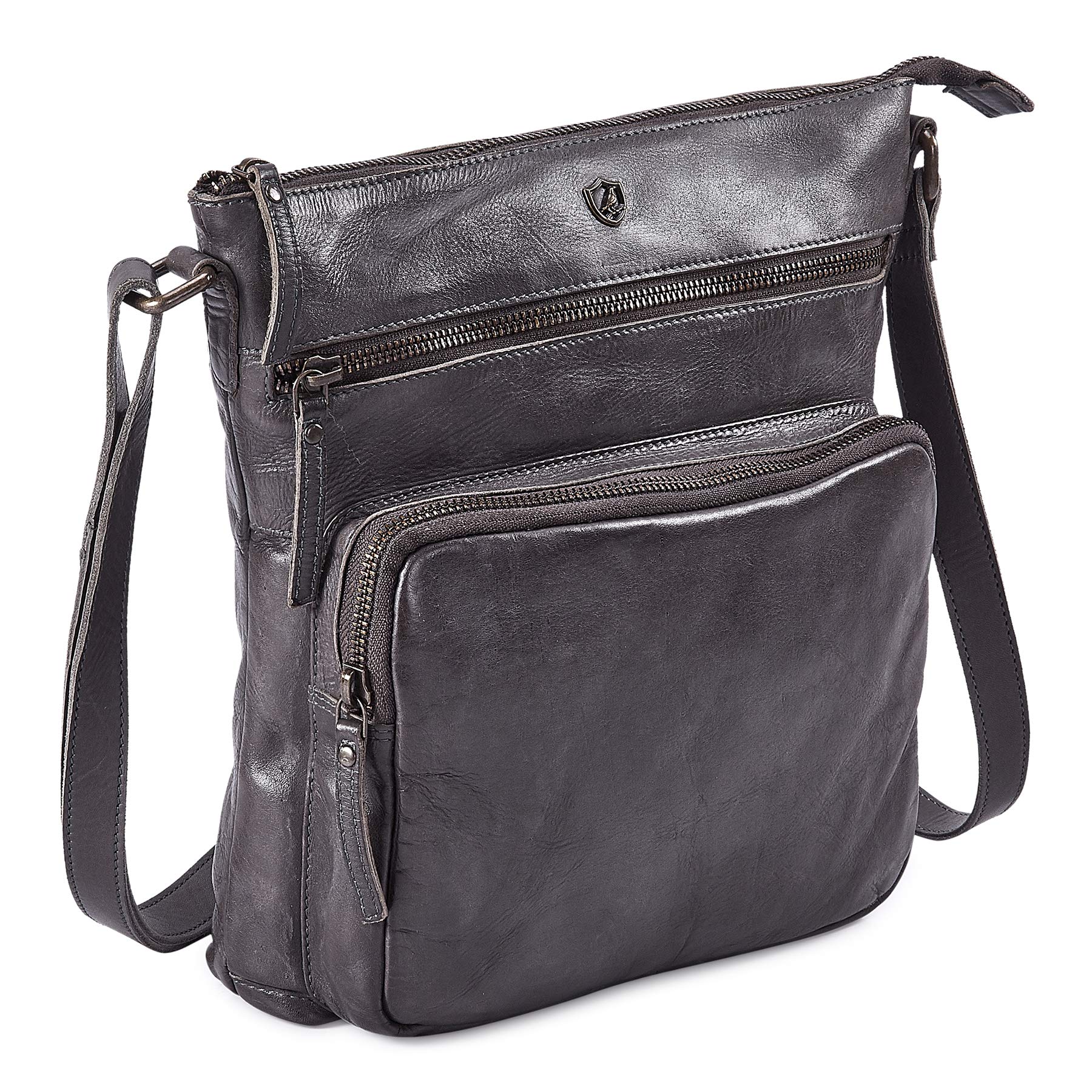 Genuine Leather Crossbody Bags for Women - Handmade Vintage Shoulder Purse with Adjustable Strap | Perfect for Travel, Shopping & Everyday Use