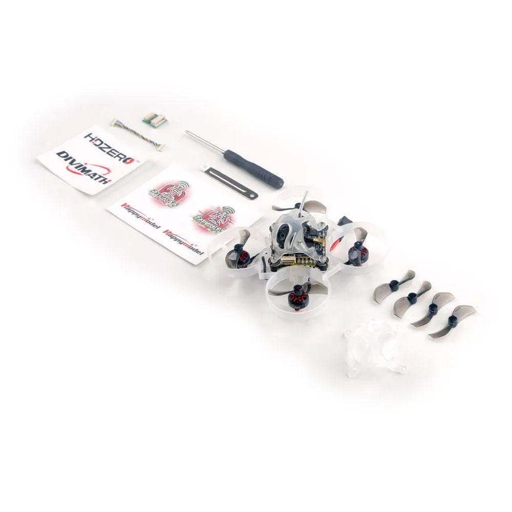 Happymodel Mobula6 HDZero 65mm HD Brushless Whoop Drone with HDZero Nano Lite Camera - FPV Racing & Indoor Flying Drone for Beginners and Enthusiasts