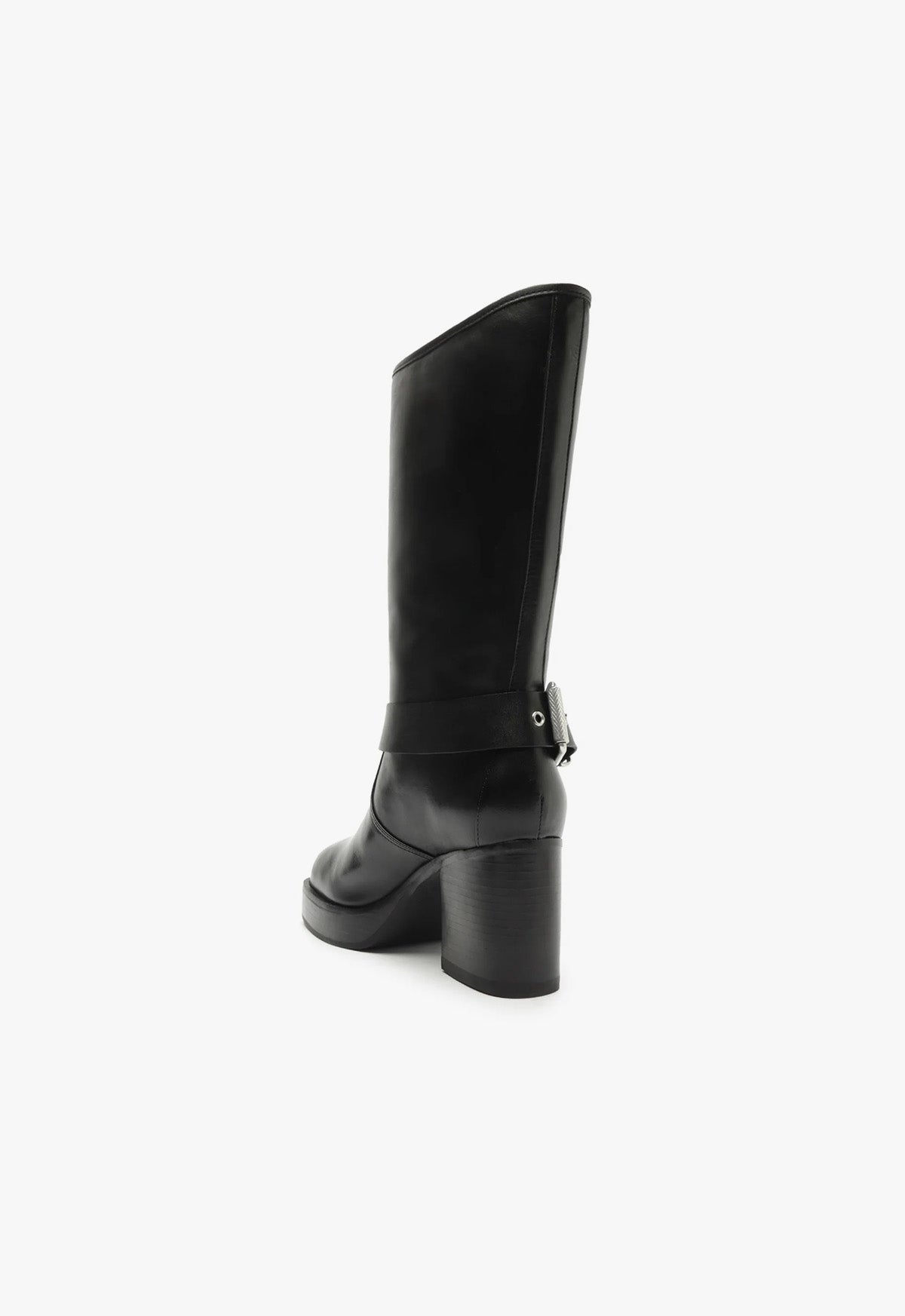 Kiara Block Heel Ankle Boots for Women - Genuine Leather Chunky Heel Booties for Fall & Winter - Stylish Comfortable Boots for Work, Party & Casual Outfits