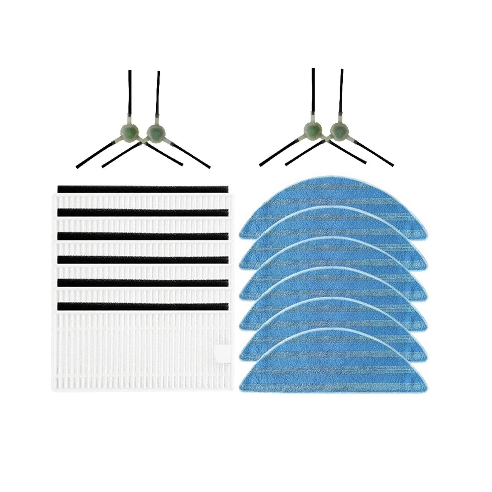 **Lefant M200 M201 M501 M520 T700 Robot Vacuum Replacement Parts - Side Brush & Filter Accessories for Efficient Cleaning | Perfect for Pet Hair, Hardwood Floors & Daily Home Maintenance**