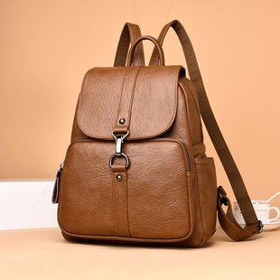 Genuine Leather Backpack - Soft & Durable Men's & Women's Laptop Bag for Work, Travel & School | Premium Quality Leather Backpack for Professionals & Students