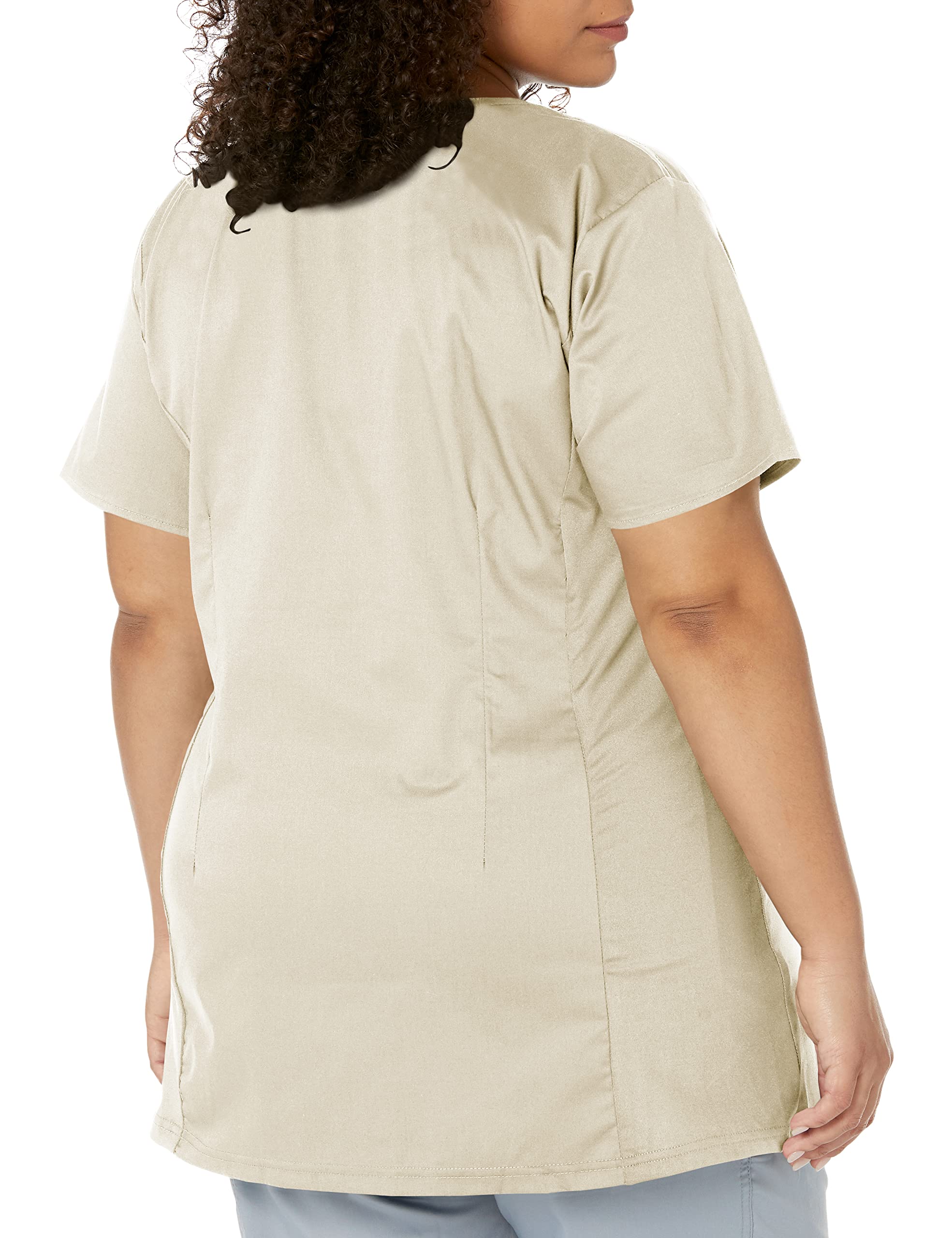 Women's Wonderwork Maternity Top - Soft Stretchy Pregnancy Shirt in Khaki (X-Small) | Comfortable Nursing & Everyday Wear for Expecting Moms