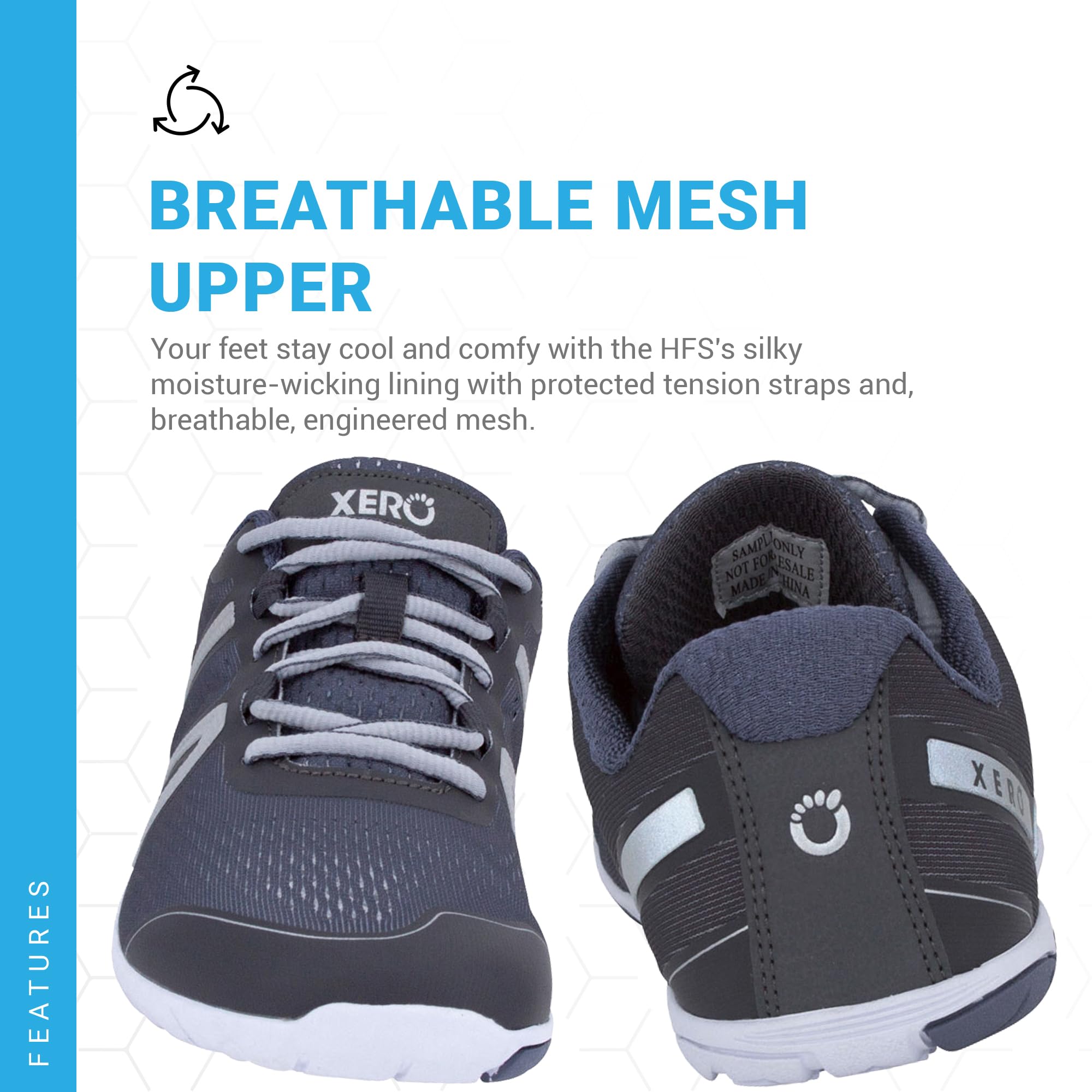 Xero Shoes Barefoot Running Shoes for Women - Minimalist Zero Drop Wide Toe Box Trail Running & Gym Workout Shoes | Lightweight Comfortable for Outdoor Fitness & Hiking