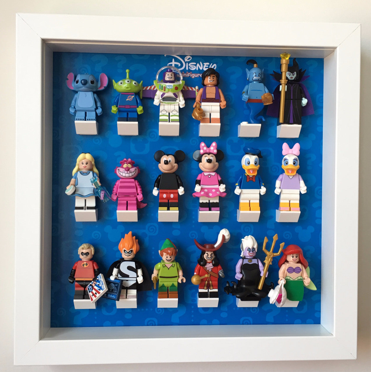 Lego® Disney Series 1 Minifigures Display Frame - Perfect for Collectors & Home Decor