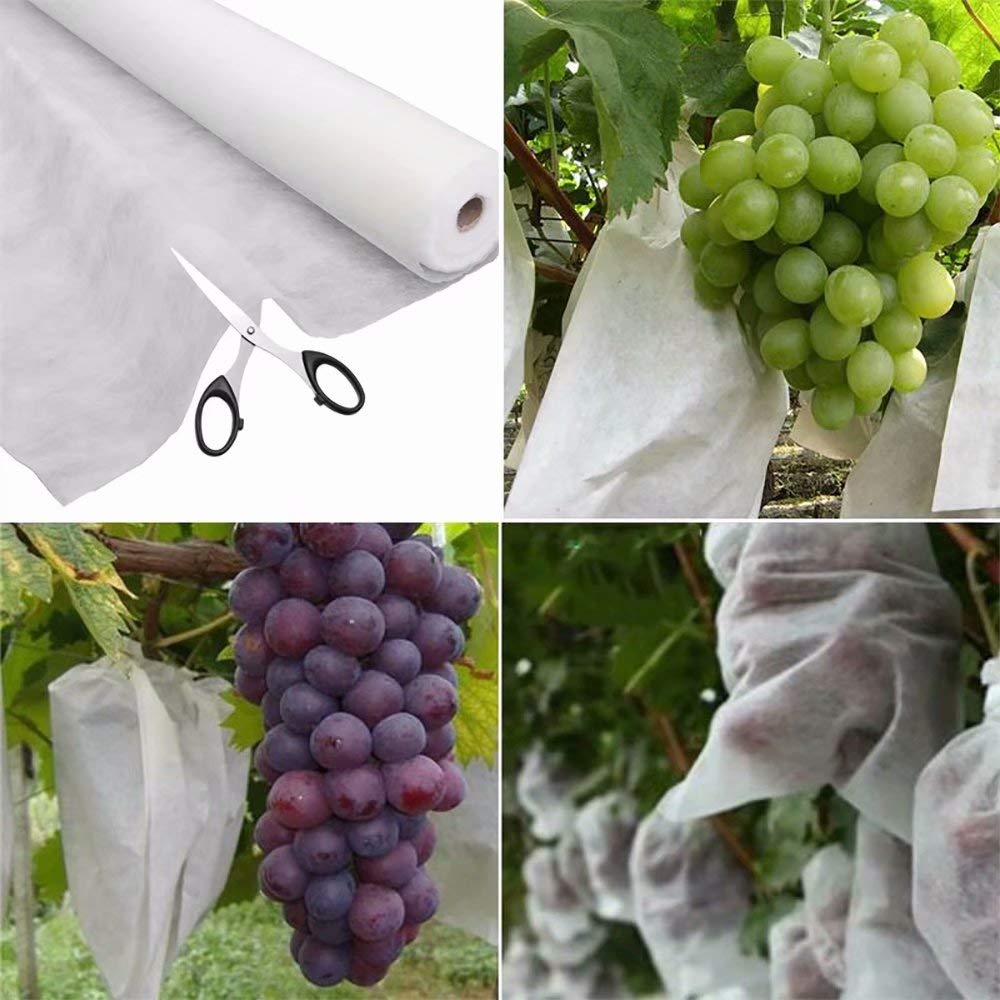 AGFabric 14'x100' 0.9oz Floating Row Cover - Plant Frost Protection Blanket for Vegetables, Freeze & Sun Protection Garden Fabric (White) | Ideal for Winter Protection, Seedling Growth & Greenhouse Use