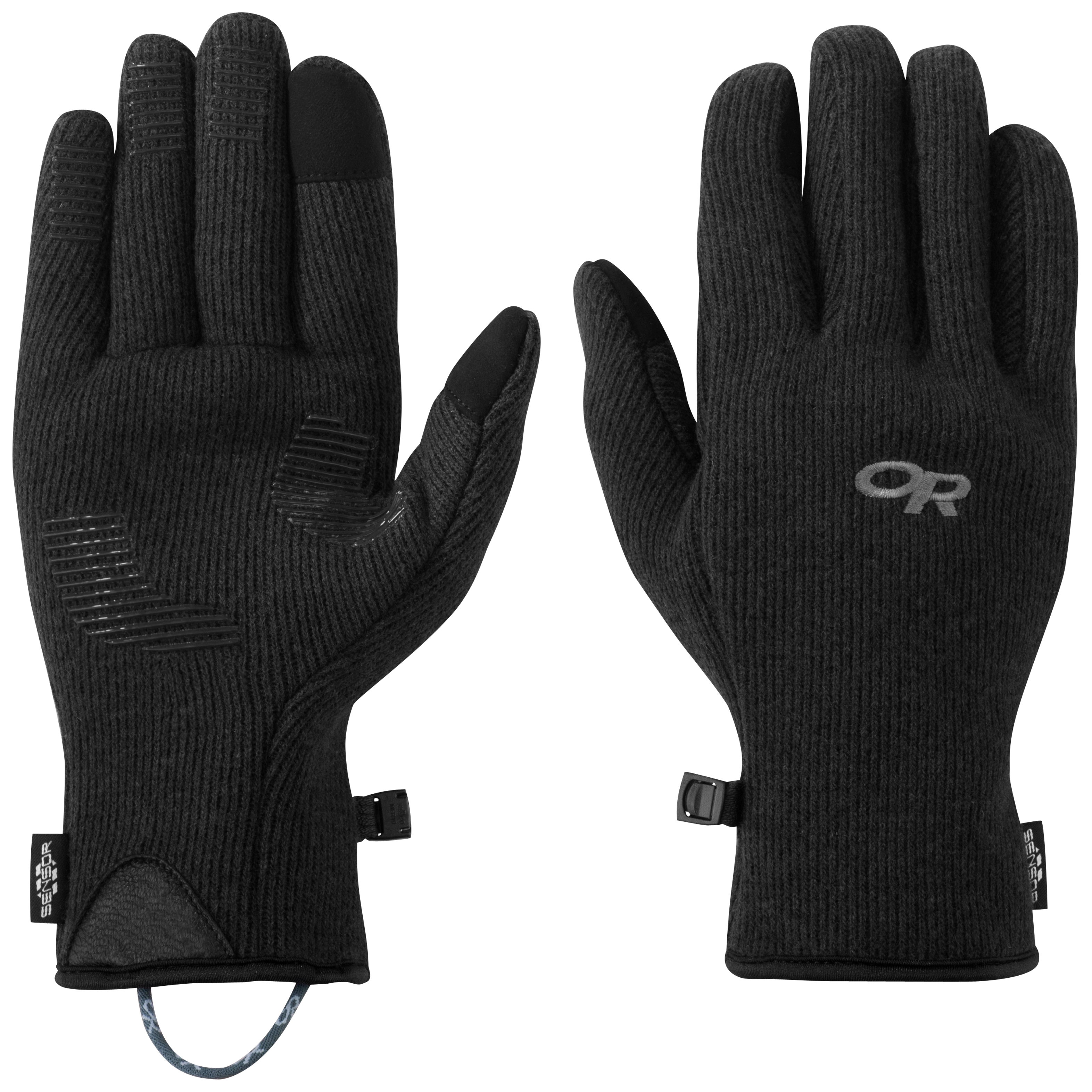 Flurry Sensor Gloves for Men - Touchscreen Winter Gloves with Thermal Insulation - Perfect for Skiing, Running & Outdoor Activities