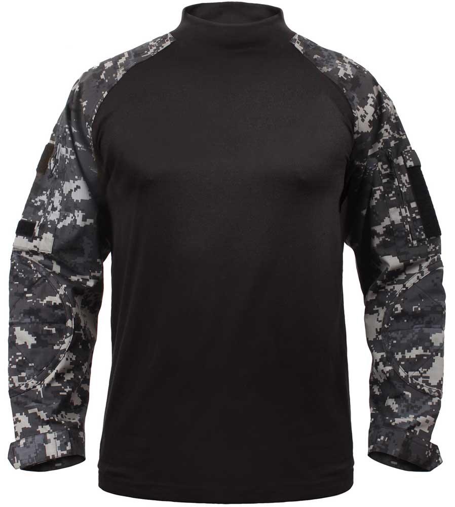 Rothco Men's Fire Retardant Military Combat Shirt - Tactical Army Uniform for Outdoor, Hunting & Survival - Flame Resistant Workwear for Firefighters & First Responders