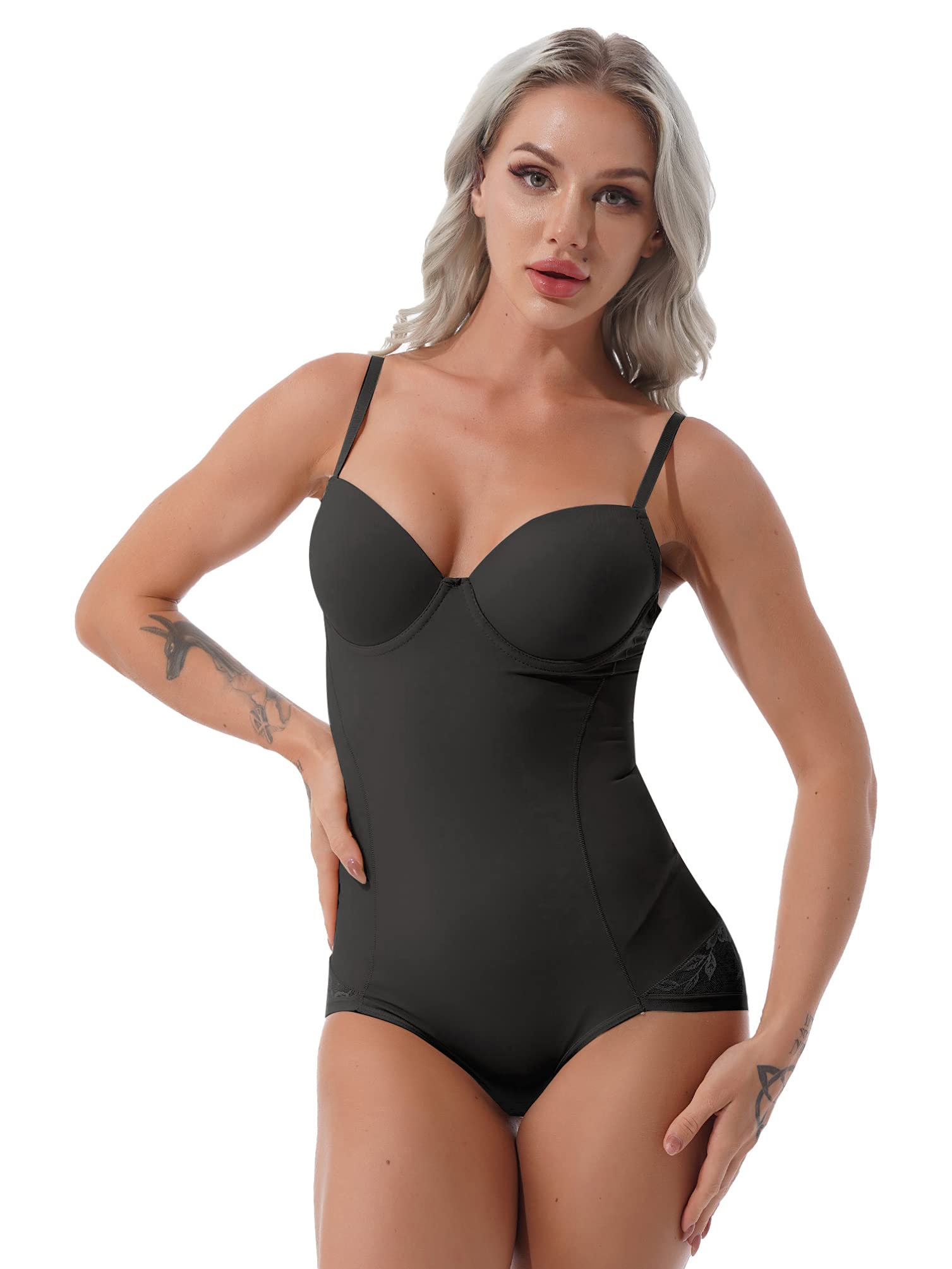 Women's Slim Fit Tummy Control Bodysuit - Butt Lifting Corset Shapewear for Waist Training & Body Shaping | Perfect for Workout, Date Night & Special Occasions
