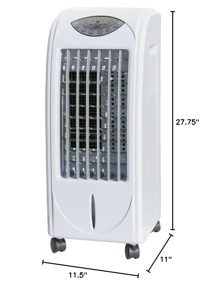 SPT SF-614P Portable Evaporative Air Cooler with 3D Cooling Pad - Energy Efficient Cooling for Home, Office & Outdoor Use