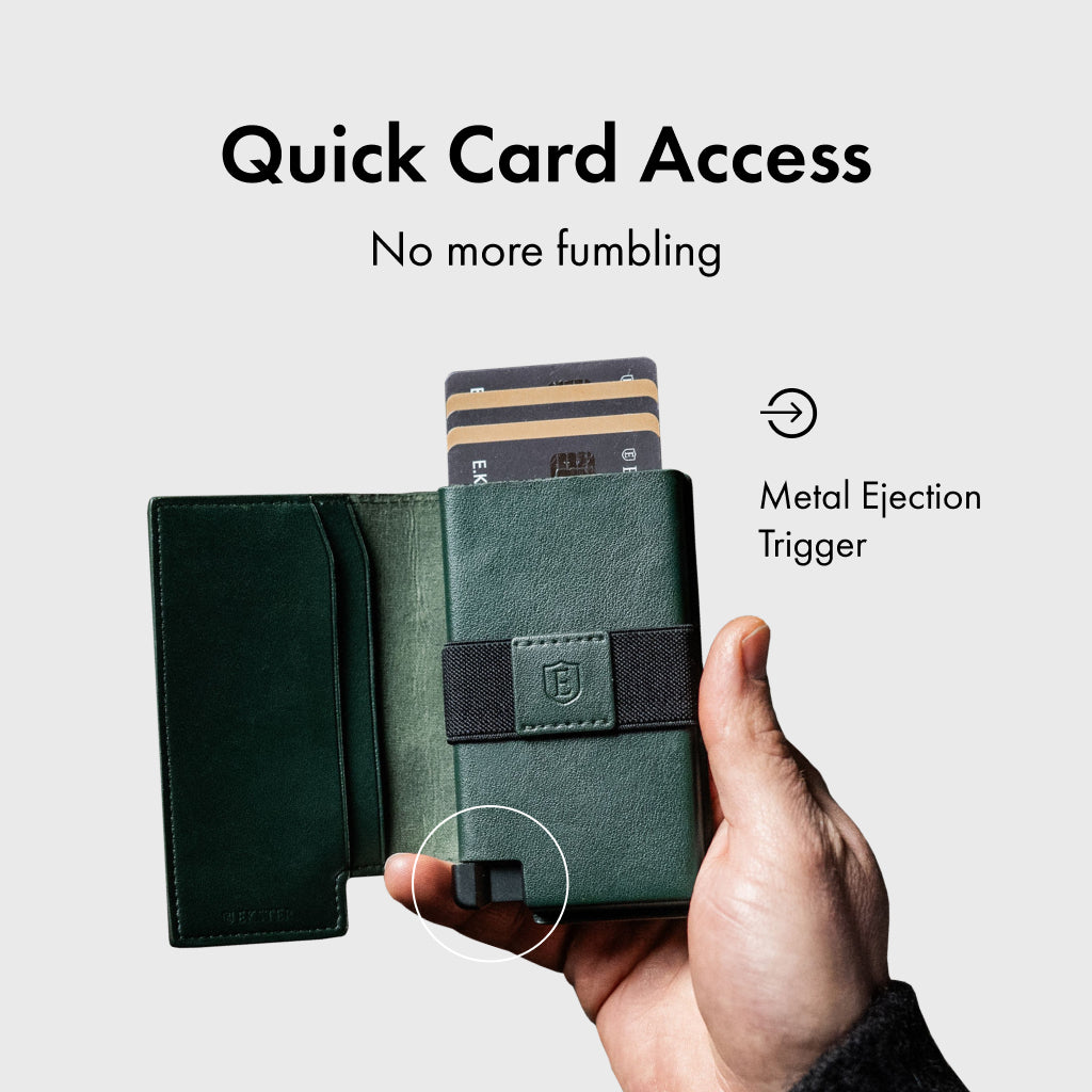 Ekster Pro RFID Blocking Wallet - Slim Minimalist Front Pocket Wallet for Men with Money Clip & Card Holder - Perfect for Travel, Business & Everyday Use