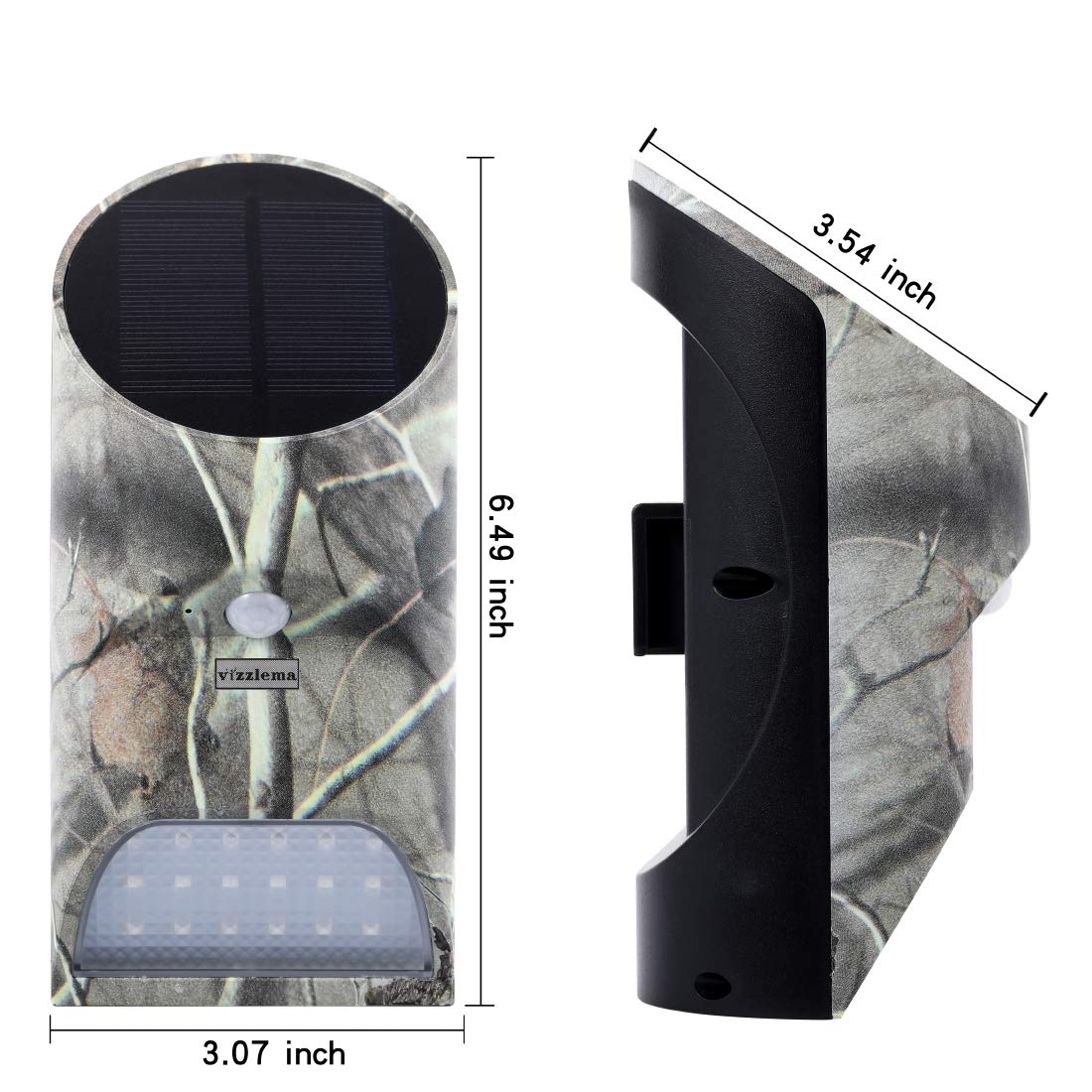 Solar Feeder Light for Hunting - Motion Activated Green LED Game Light - Outdoor Solar Powered Hog Feeder Light for Wildlife & Hunting - Perfect for Night Hunting, Game Feeding & Wildlife Observation