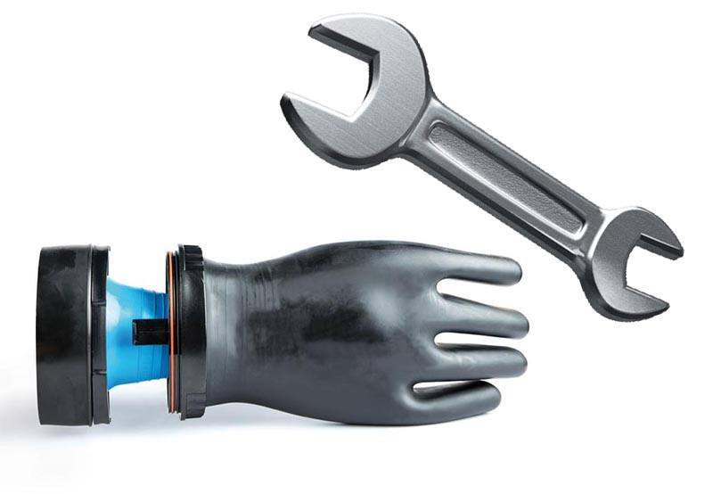 Dry Suit Glove Ring System - Heavy Duty Diving Glove Attachment for Scuba Diving & Cold Water Activities - Perfect for Professional Divers & Water Sports Enthusiasts