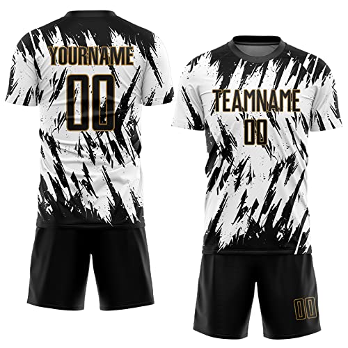 White-black-old Gold