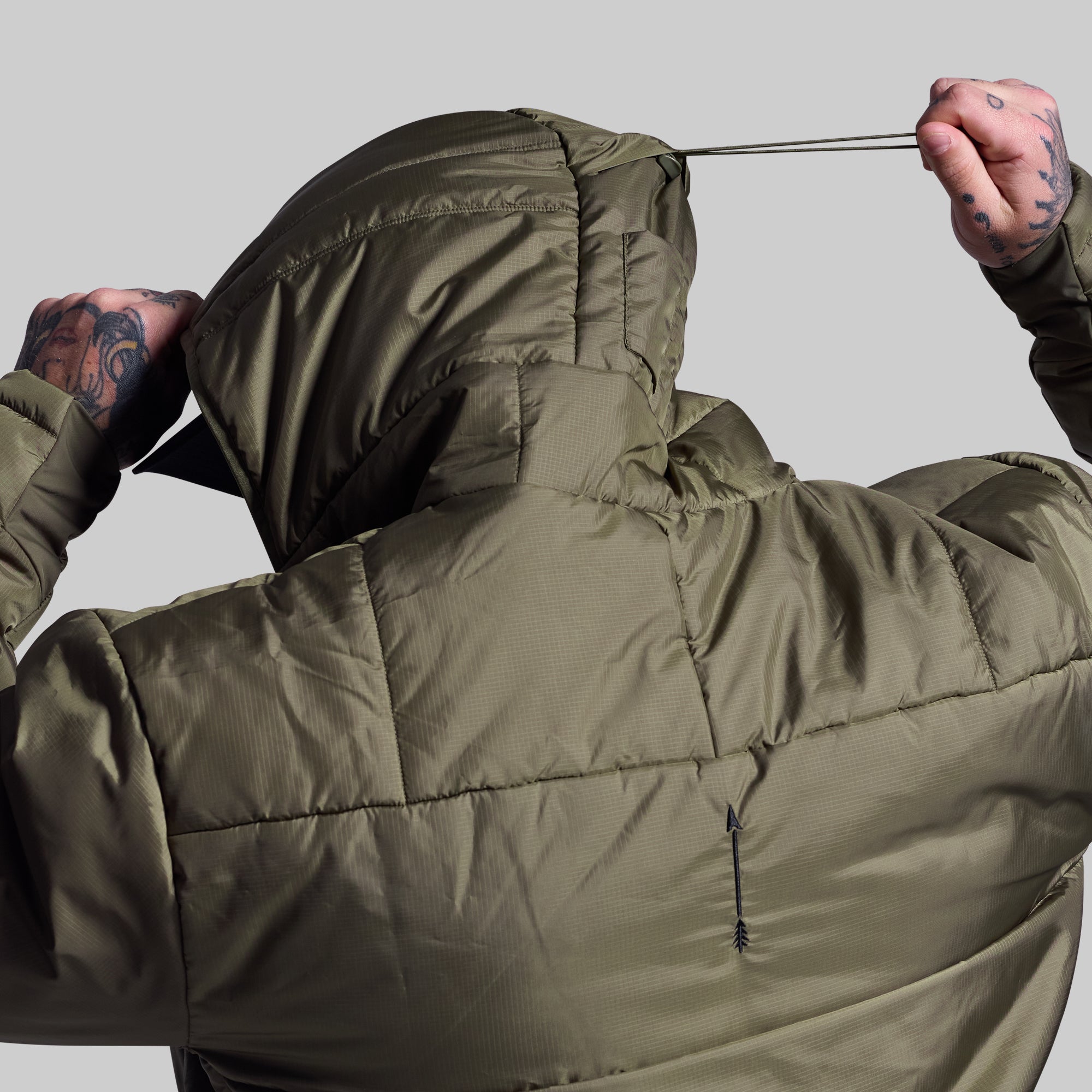 Men's Tundra Jacket 2.0 - Waterproof Windproof Winter Coat (OD Green) for Outdoor Hiking, Camping & Snow Activities