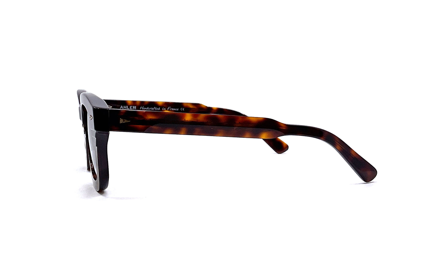 Ahlem Le Marais (Light Turtle) Sunglasses - Polarized UV Protection for Men & Women - Fashionable & Durable for Outdoor Activities, Driving, and Beach Vacations