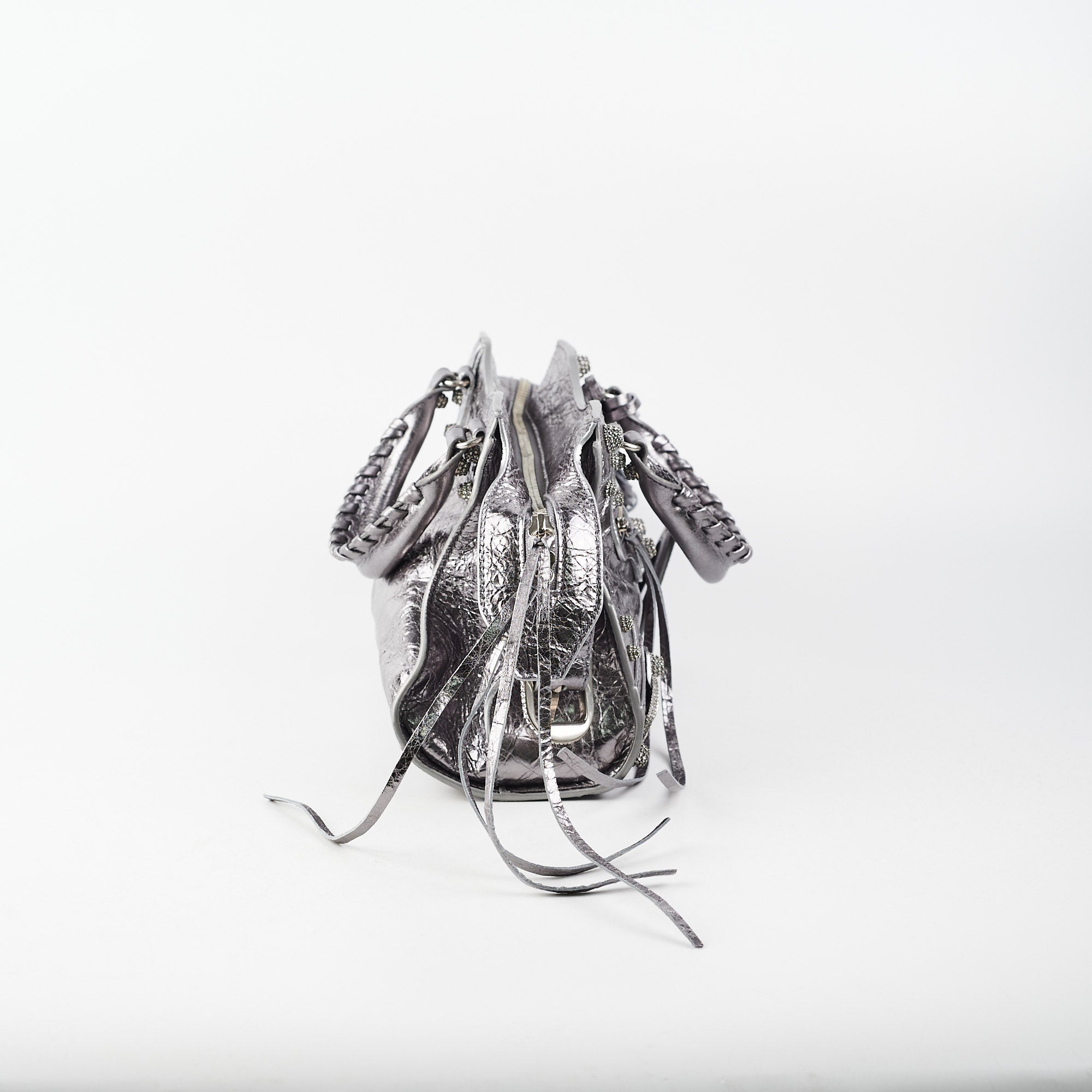 Balenciaga Neo Cagole XS Bag in Silver - Luxury Crossbody Bag for Women, Perfect for Night Out, Party & Travel Accessories