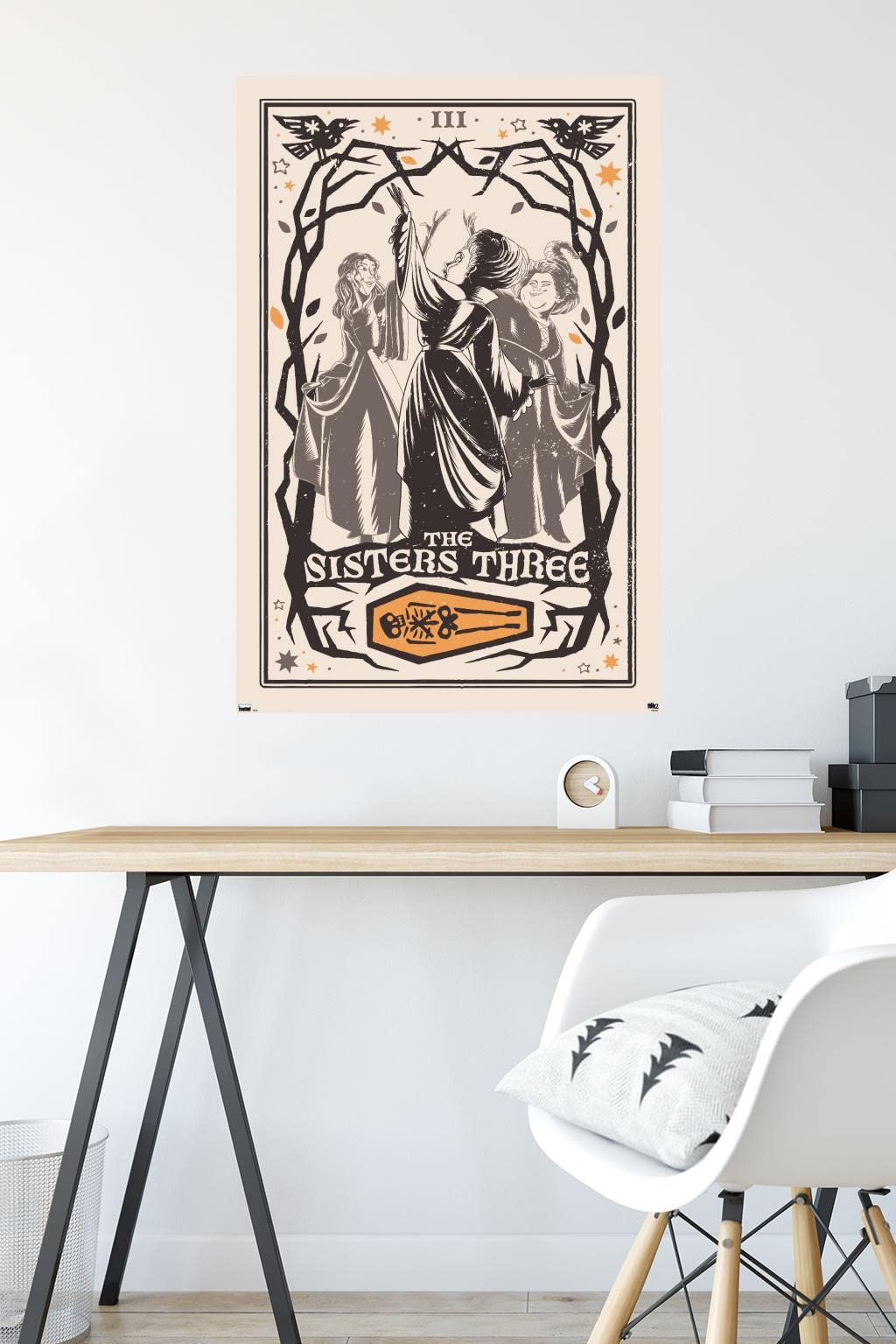 Disney Hocus Pocus 2 - The Sisters Three Wall Poster 22.375x34 Inches | Premium Unframed Movie Decor for Bedroom, Living Room & Office | Official Trends International Licensed Art