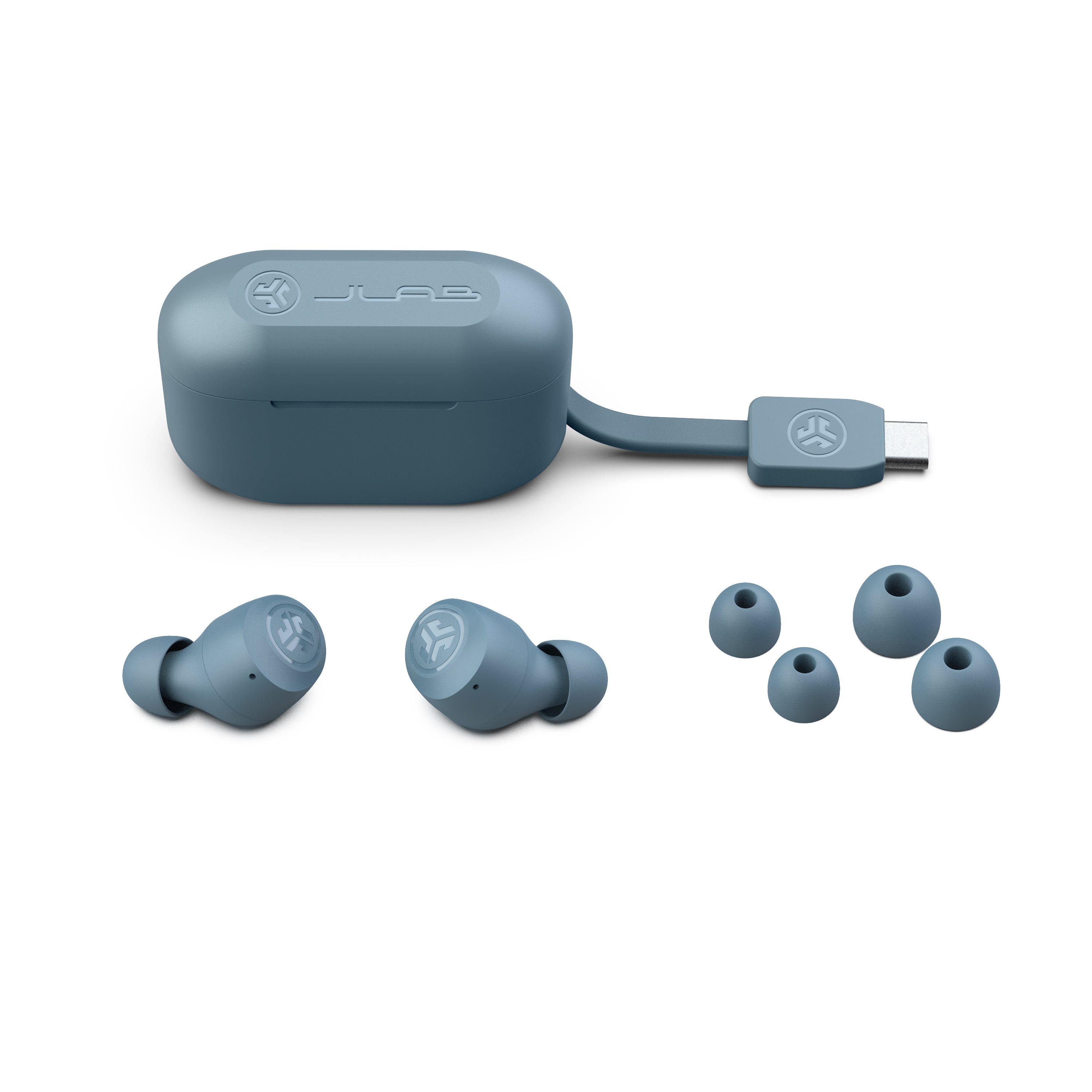 Go Pop+ Cloud Slate & Foam Tips Gift Set - Premium Wireless Earbud Accessories for Comfort & Sound - Perfect for Workouts, Travel & Daily Use