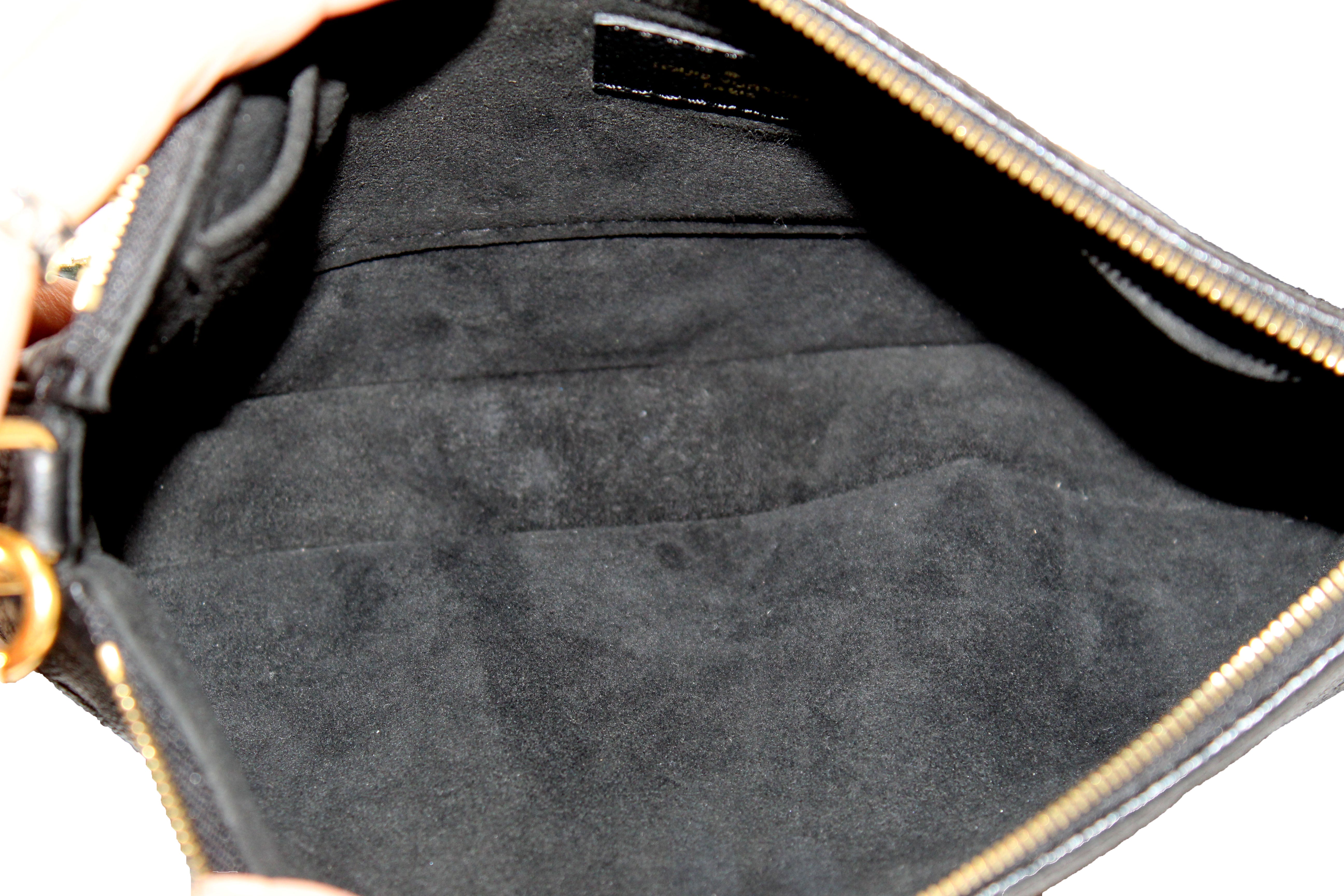 Authentic Louis Vuitton Monogram Empreinte Leather Multi Pochette Crossbody Bag - Luxury Designer Handbag for Women, Perfect for Date Night, Travel & Everyday Use
