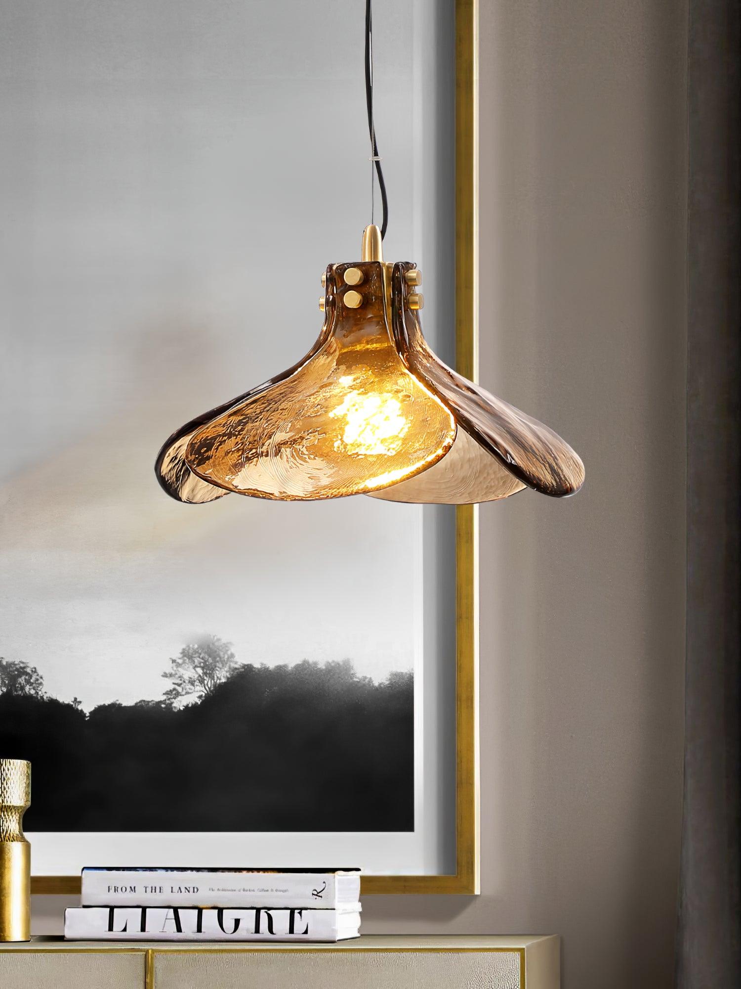 LS185 Modern Pendant Lamp - Stylish Hanging Light Fixture for Kitchen Island, Dining Room & Bedroom Decor - Adjustable Height & Dimmable LED Bulb Included