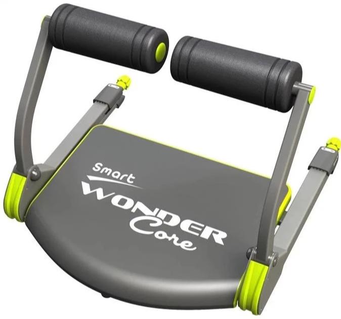 Wonder Core Smart Ab Workout Equipment - Portable Home Gym for Core Training & Toning | Perfect for Home, Office & Travel Fitness