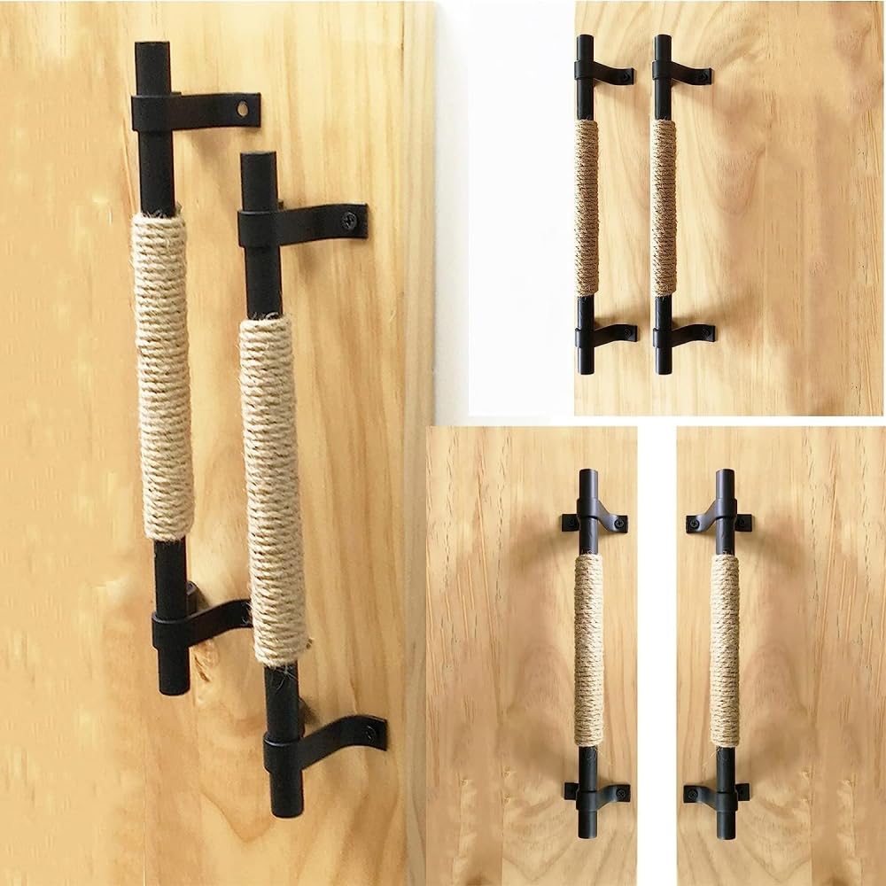 **Garage Shed Door Handle Replacement - 196mm Stainless Steel Pull Grab Bar with Mounting Screws for Kitchen Cabinets, Closet Drawers & Furniture (Easy DIY Installation, Durable & Rust-Proof)**    *(Perfect for Home Renovation, Garage Organization & Cabinet Upgrades!)*