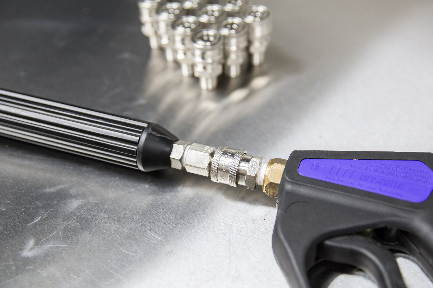 Stainless Steel 1/4 Inch Male Quick Disconnect (QD) Coupler - High Pressure Hydraulic Hose Fitting for Air, Water & Oil Applications
