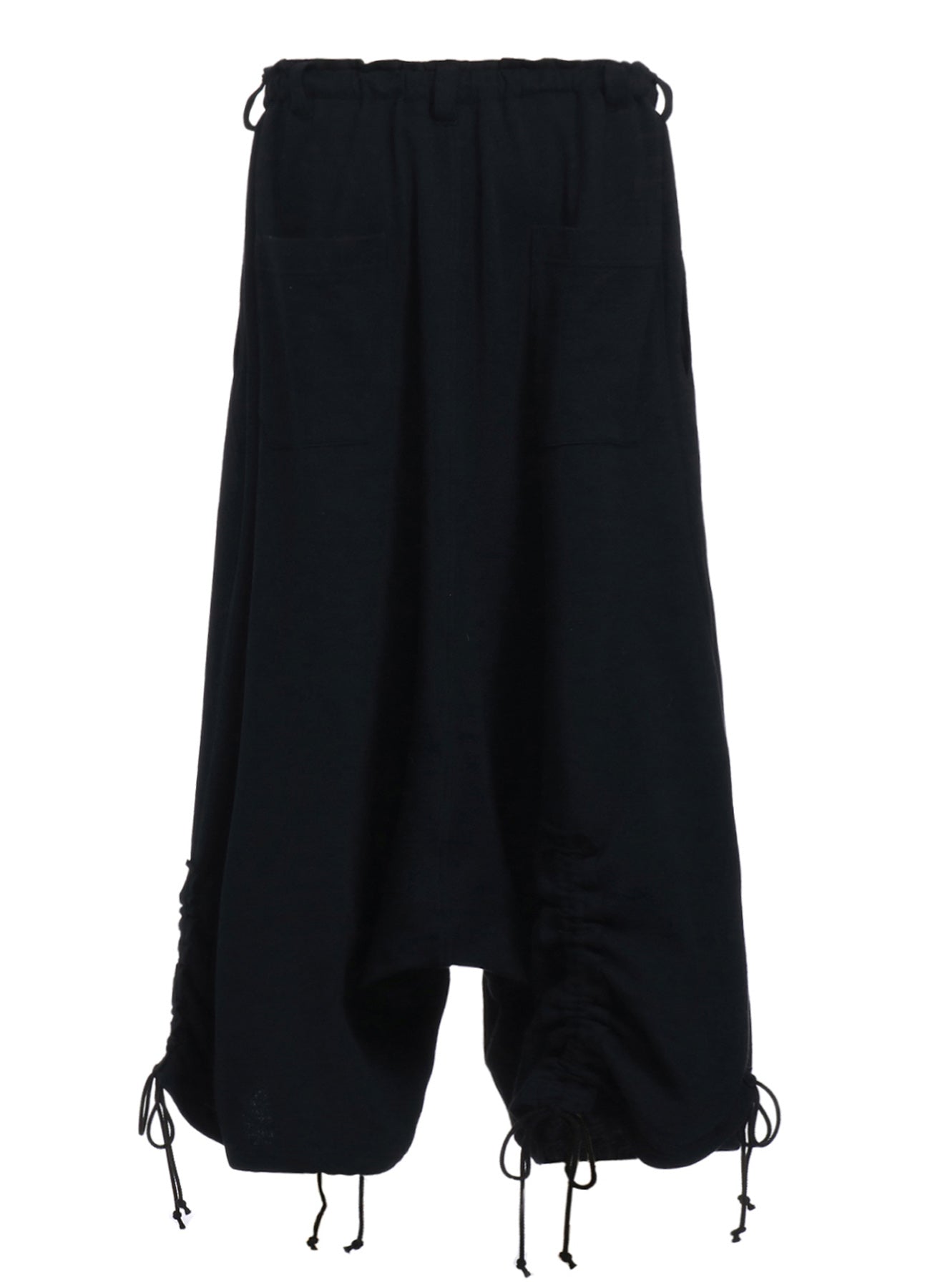 Soft Cotton Gauze Fleece Sarouel Pants with String Tie Waist - Cozy Lounge Pants for Women, Yoga, and Home Relaxation