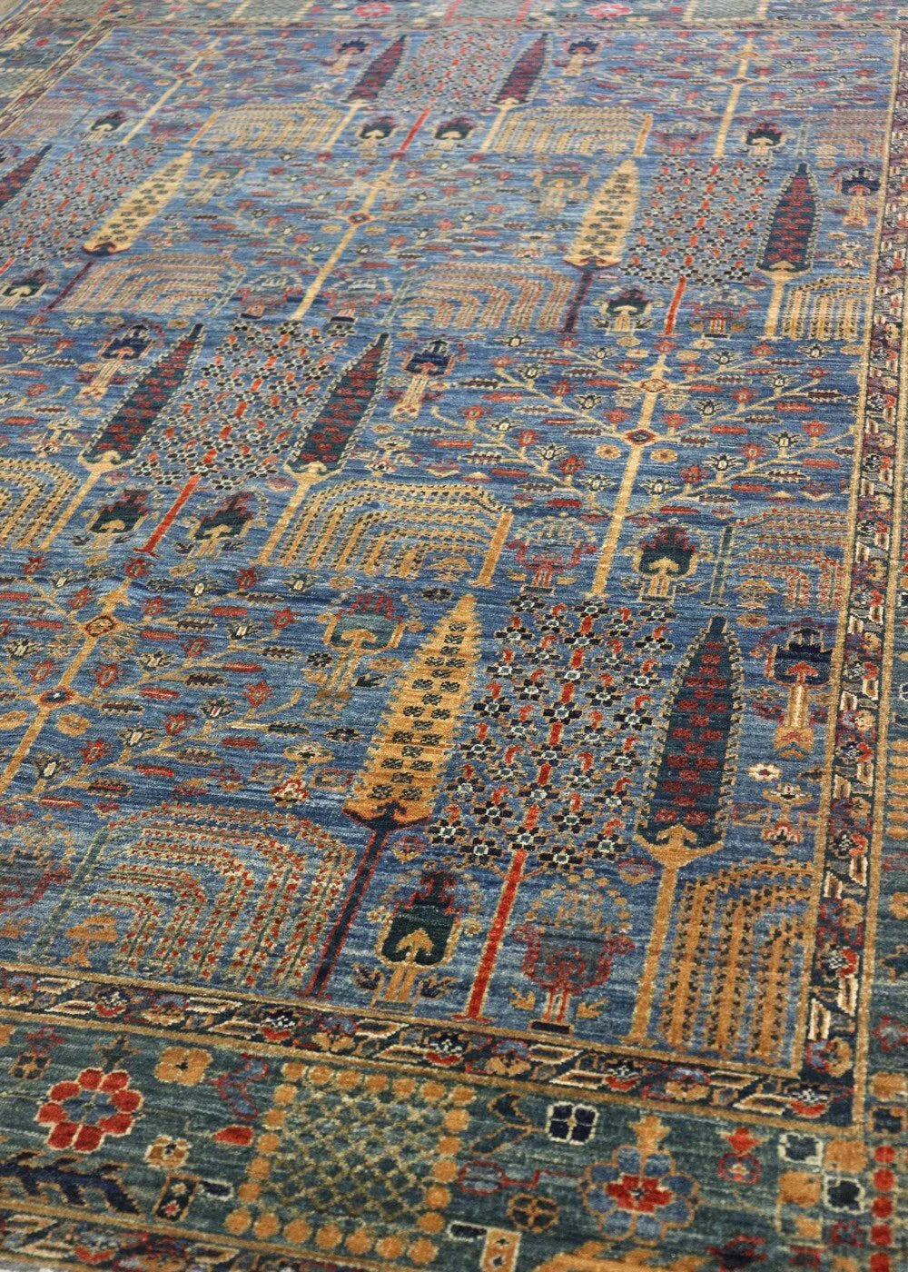 Handwoven Bakshaish Willow Tribal Rug - Authentic Persian Design, J63721 - Perfect for Boho Living Room, Bedroom, or Home Decor
