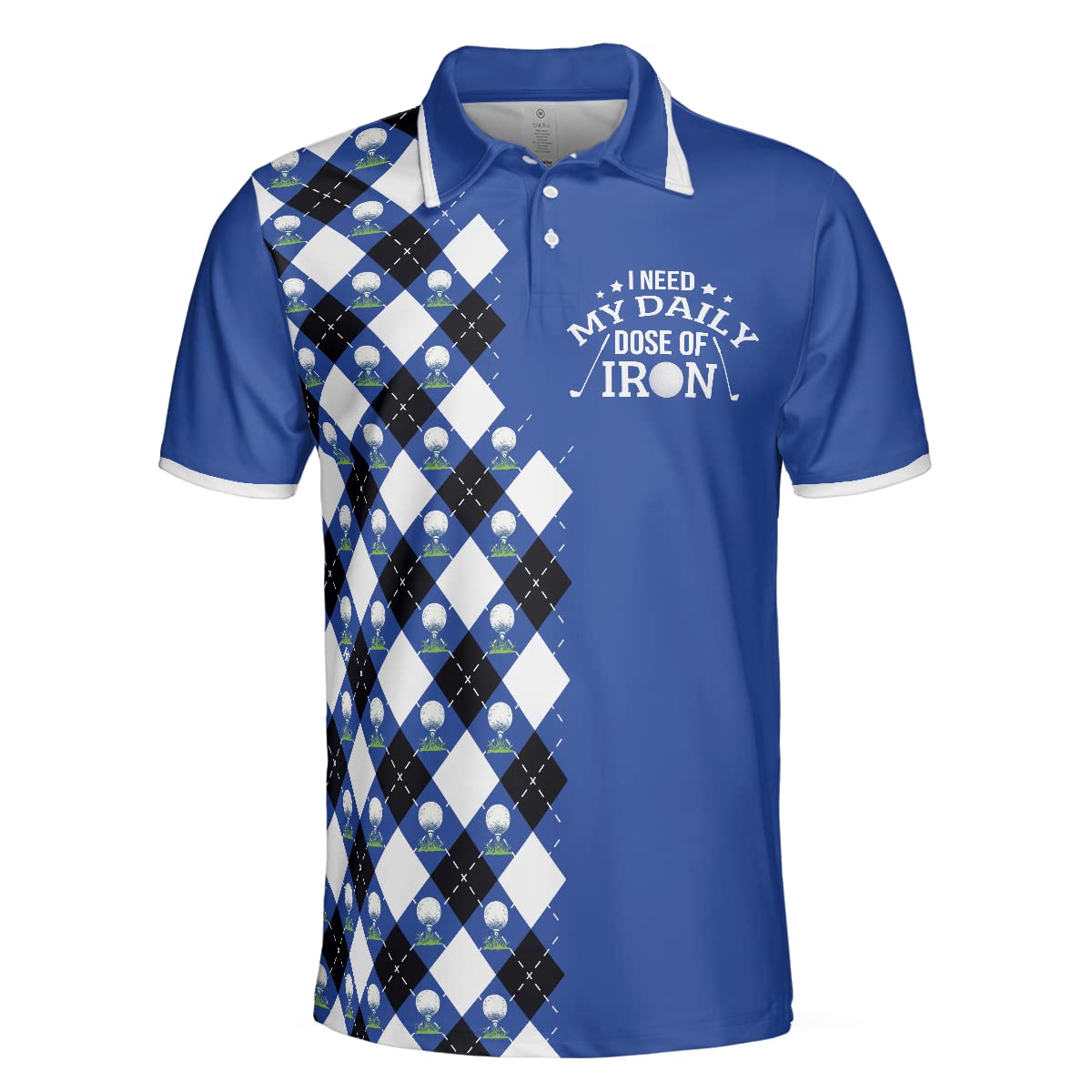 HYPERFAVOR Men's Sporty Golf Polo Shirts - Breathable Short Sleeve Performance Polo for Golf & Casual Wear - Perfect for Golf Courses, Office & Weekend Outings