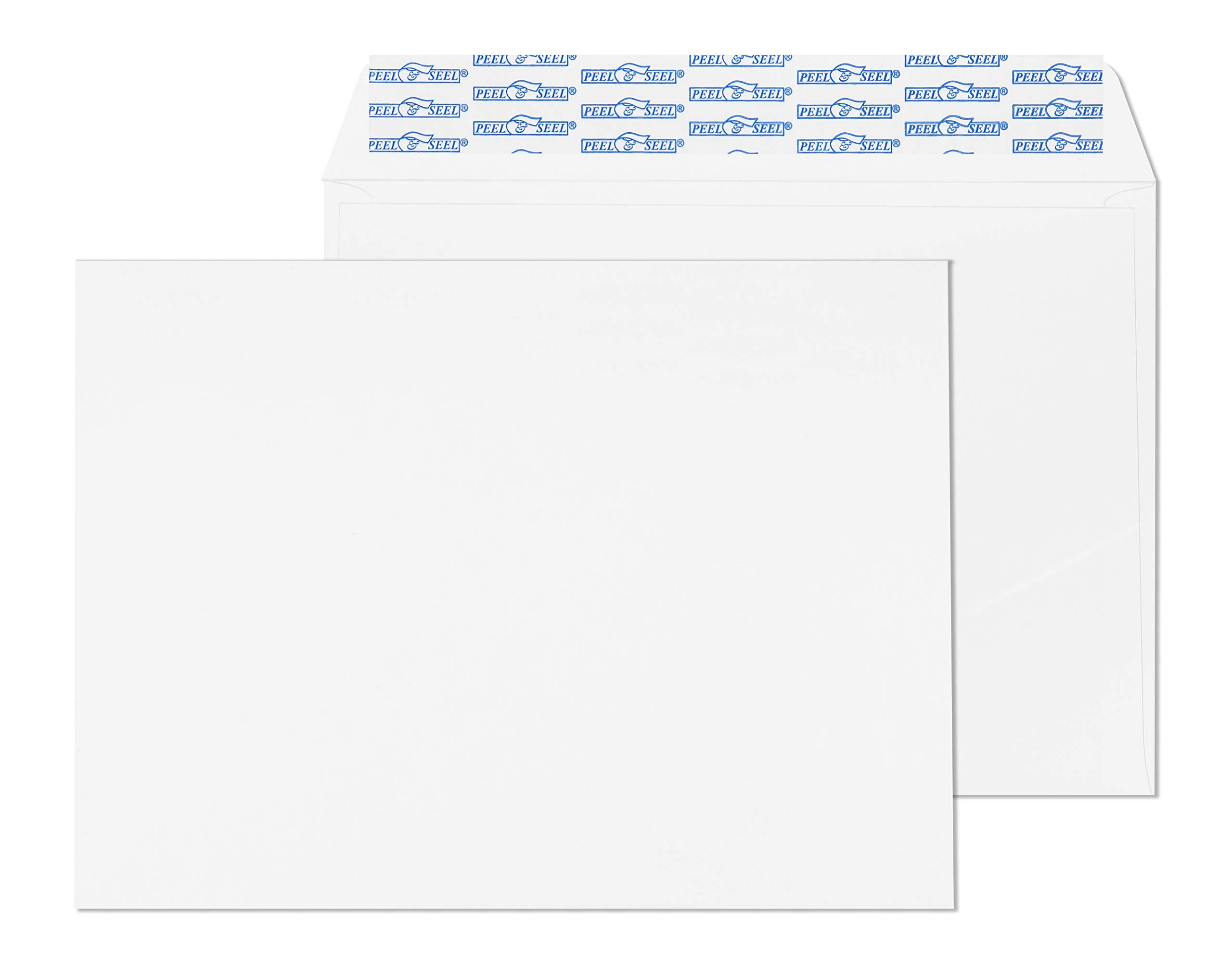 6x9 Booklet Envelopes - 50 Pack Self Seal Mailing Envelopes with Peel & Seal Closure - 28 lb White Letter Envelopes for Business, Office & Personal Use - Perfect for Mailing Documents, Invoices, Greeting Cards & Brochures