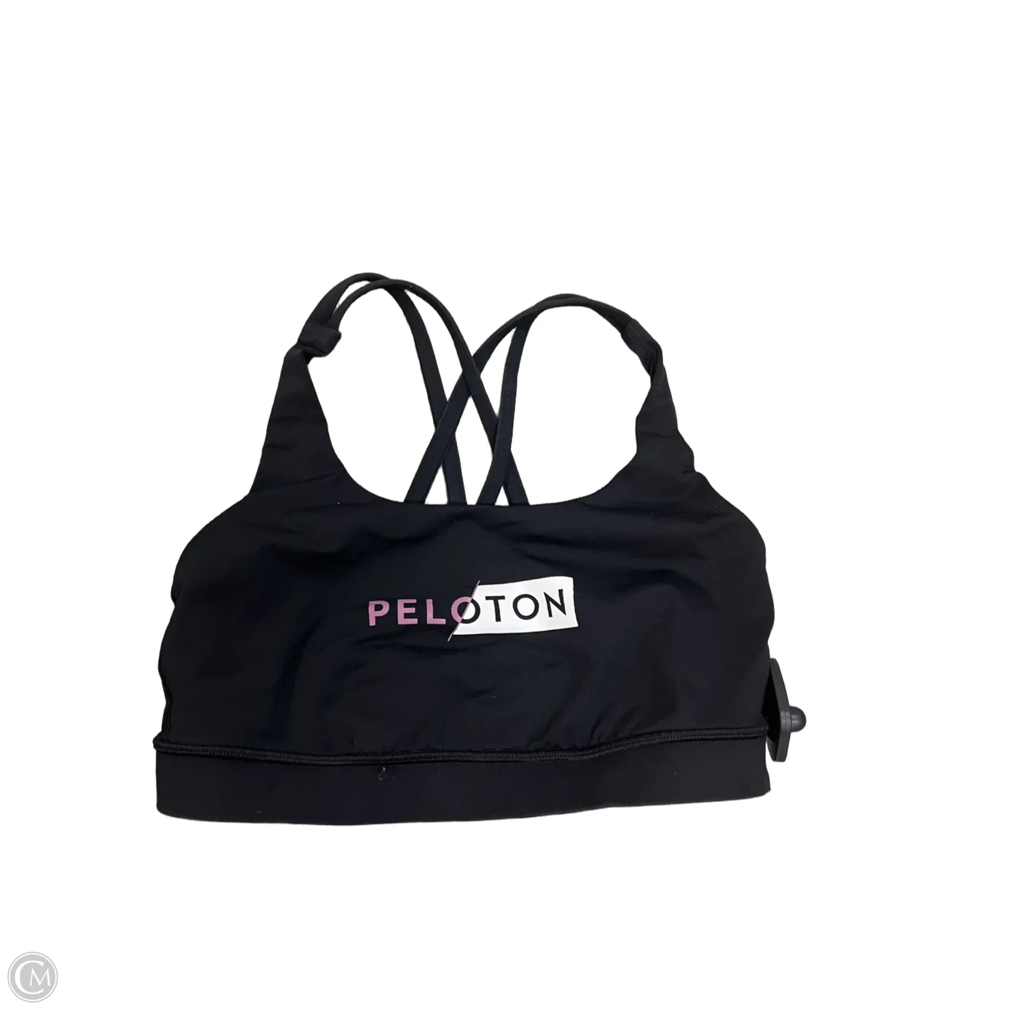 Lululemon X Peloton Black Athletic Sports Bra Size 6 - High-Impact Workout, Yoga & Running Support for Active Women