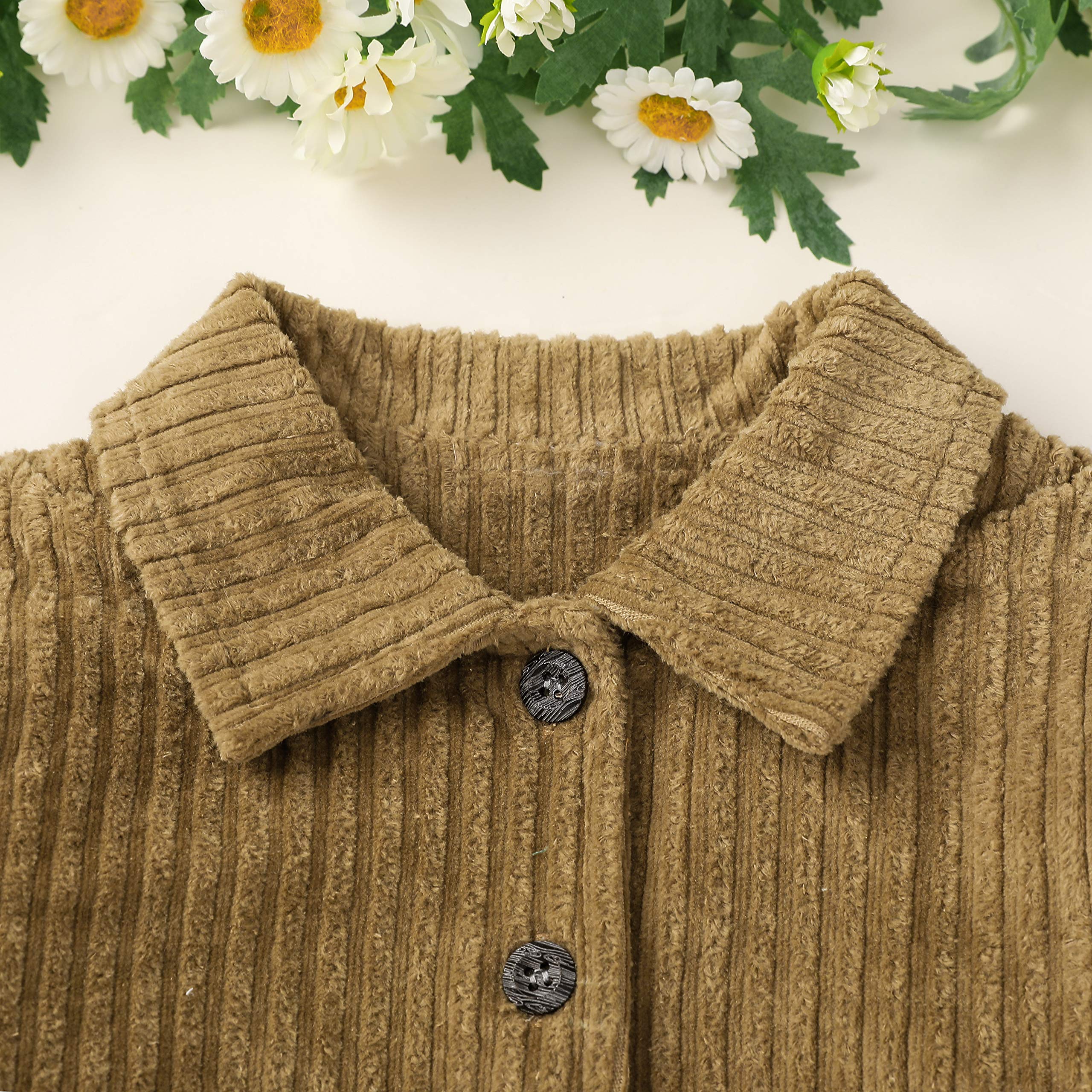 Toddler Corduroy Jacket for Baby Girls & Boys - Soft Cotton Lined Fall Coat for Kids | Perfect for Outdoor Play, School & Cool Weather