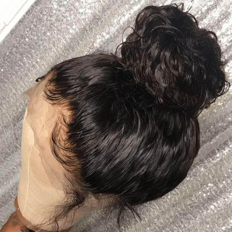 360° Invisible Strap HD Lace Wig - Curly Pre-Plucked with Clean Hairline | Natural-Looking Human Hair Wig for Women | Perfect for Daily Wear, Cosplay & Special Occasions