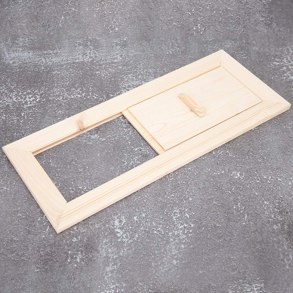 Premium Hemlock Sauna Air Vent Ventilation Panel - Sauna Room Air Vent Grille for Steam Rooms & Home Spas - Durable Sauna Accessories for Improved Airflow & Comfort