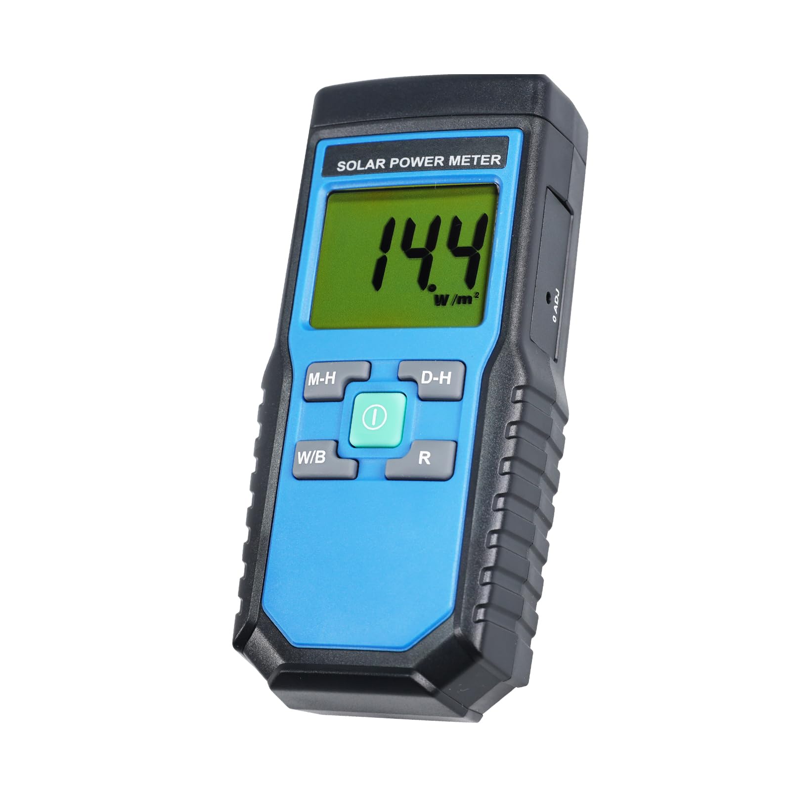 Digital Solar Power Meter - Handheld Portable BTU/W/m2 Tester for Solar Panel Efficiency, UV Index Measurement - Perfect for Home Solar Systems, Gardening, and Outdoor Activities