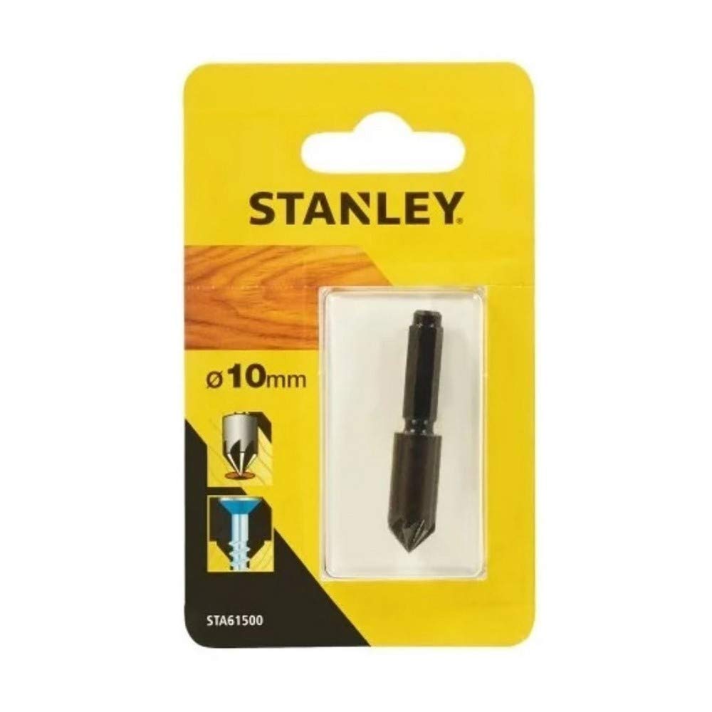 Stanley STA61500-XJ Hex Shank Drill Bit Set - Black Countersink Drill Bits for Woodworking & DIY Projects | Perfect for Drilling, Countersinking & Home Improvement Tasks