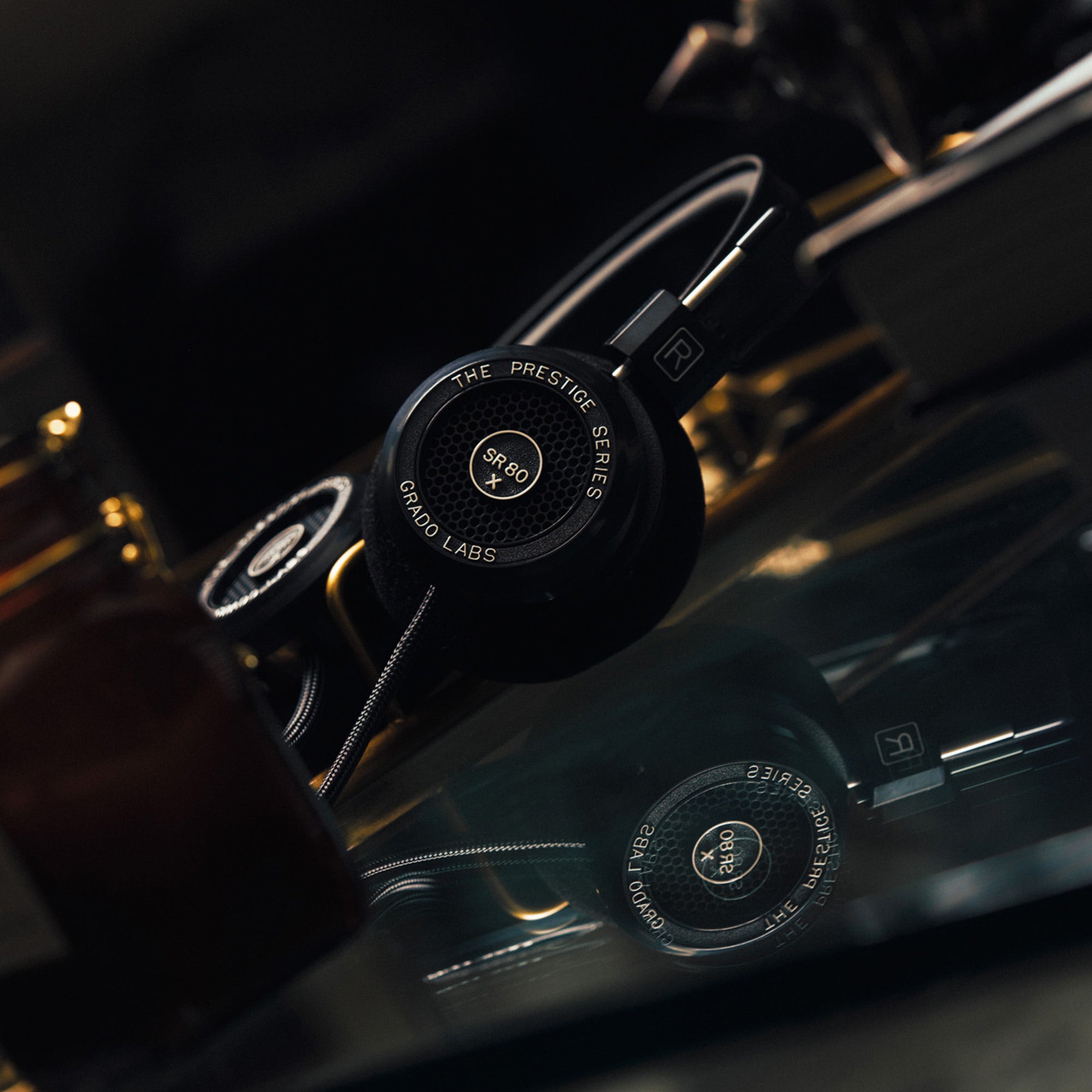 Grado SR80x Prestige Series Open-Back Headphones - High-Fidelity Audio for Music Lovers, Audiophiles & Home Studio Use