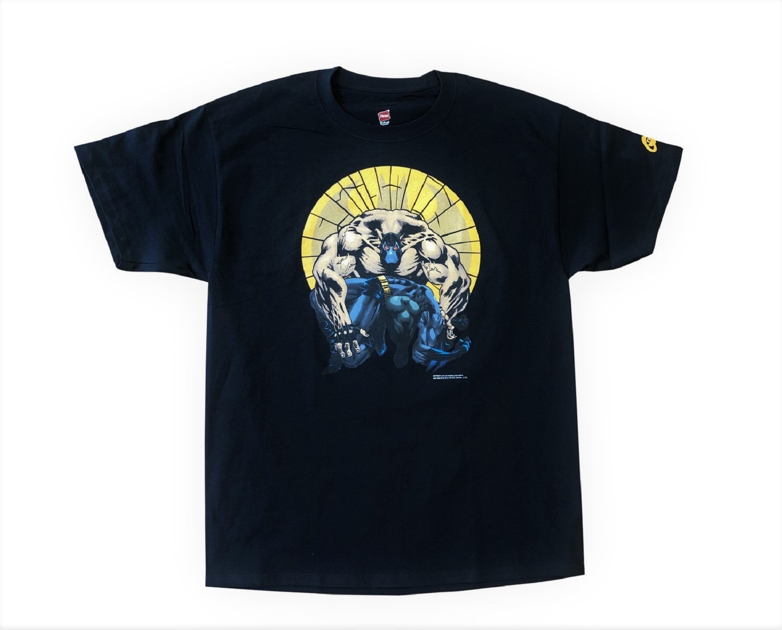Batman Knightfall Bane Breaking Batman Graphic T-Shirt for Men - Superhero Comic Book Tee for Casual Wear & Cosplay