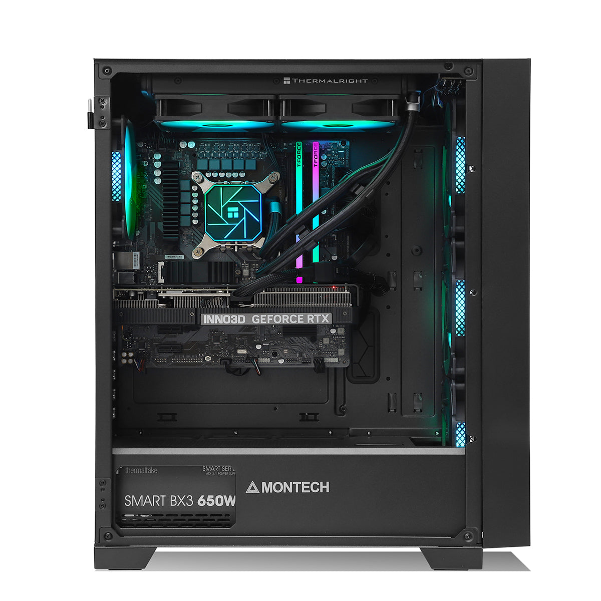 RTX 5070 Gaming PC with Intel Core i5-14400F Processor - High Performance Desktop Computer for 4K Gaming, Streaming & Content Creation