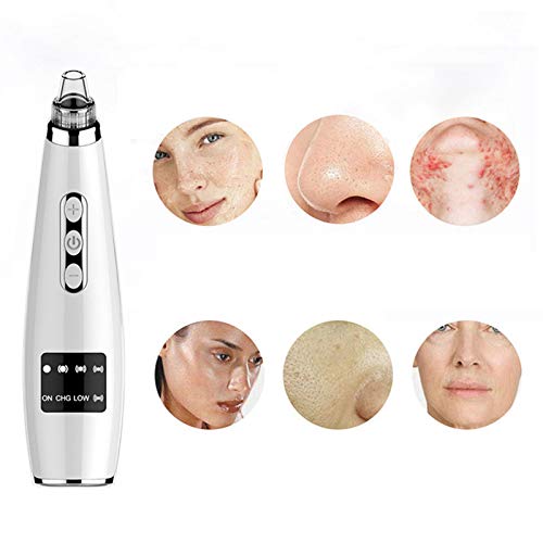 Anjetan Professional Electric Pore Cleaner Kit - Portable Blackhead & Acne Remover, Comedo Extractor with Suction Technology | Perfect for Home Skincare & Travel Facial Care