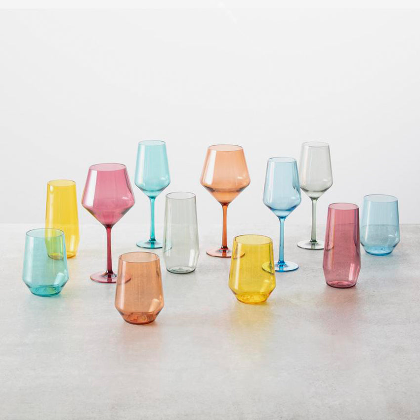 Fortessa Sole Sauvignon Blanc Wine Glasses - Set of 6 for Fine Dining & Entertaining | Elegant Stemware for White Wine Lovers